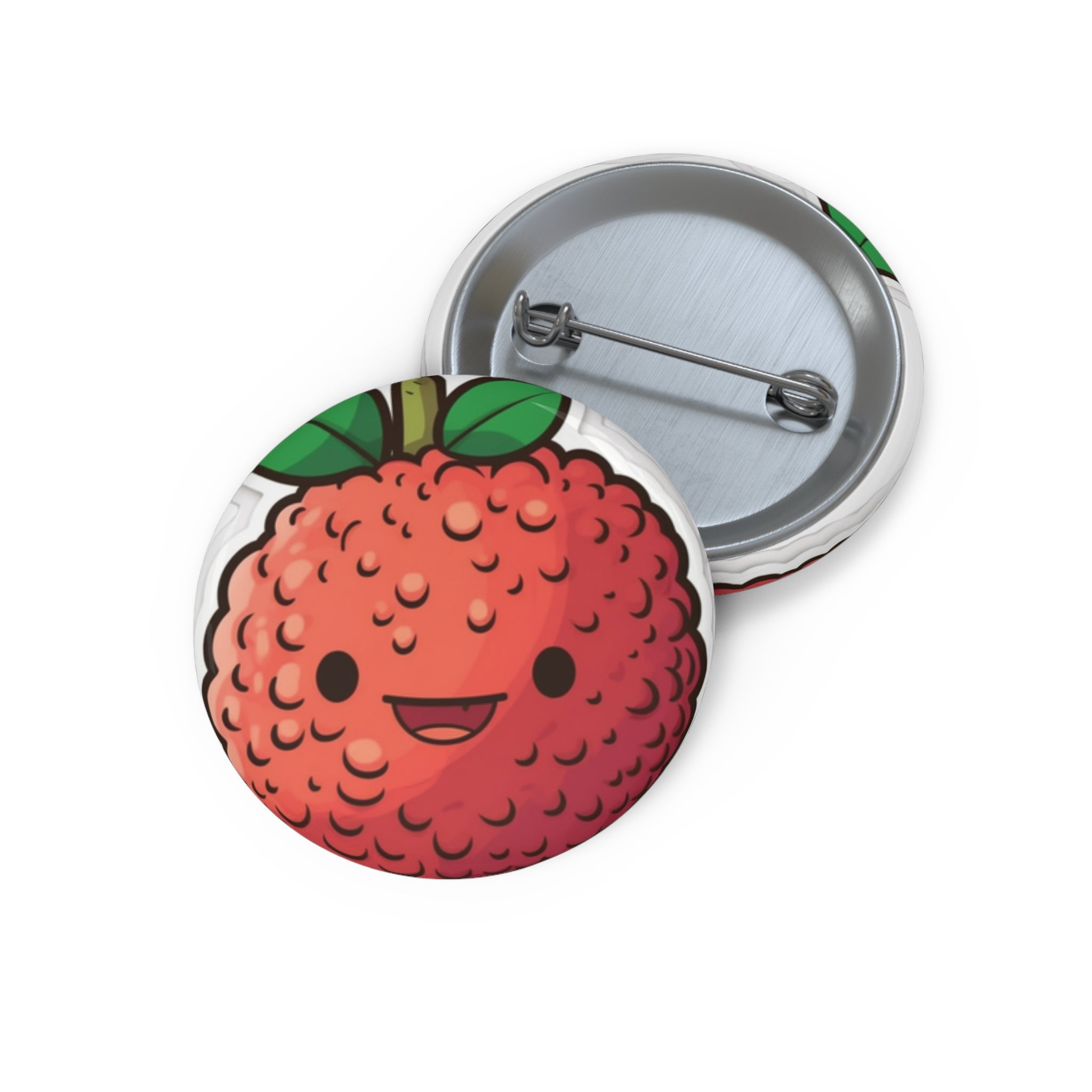 Custom Pin Buttons - Lychee
