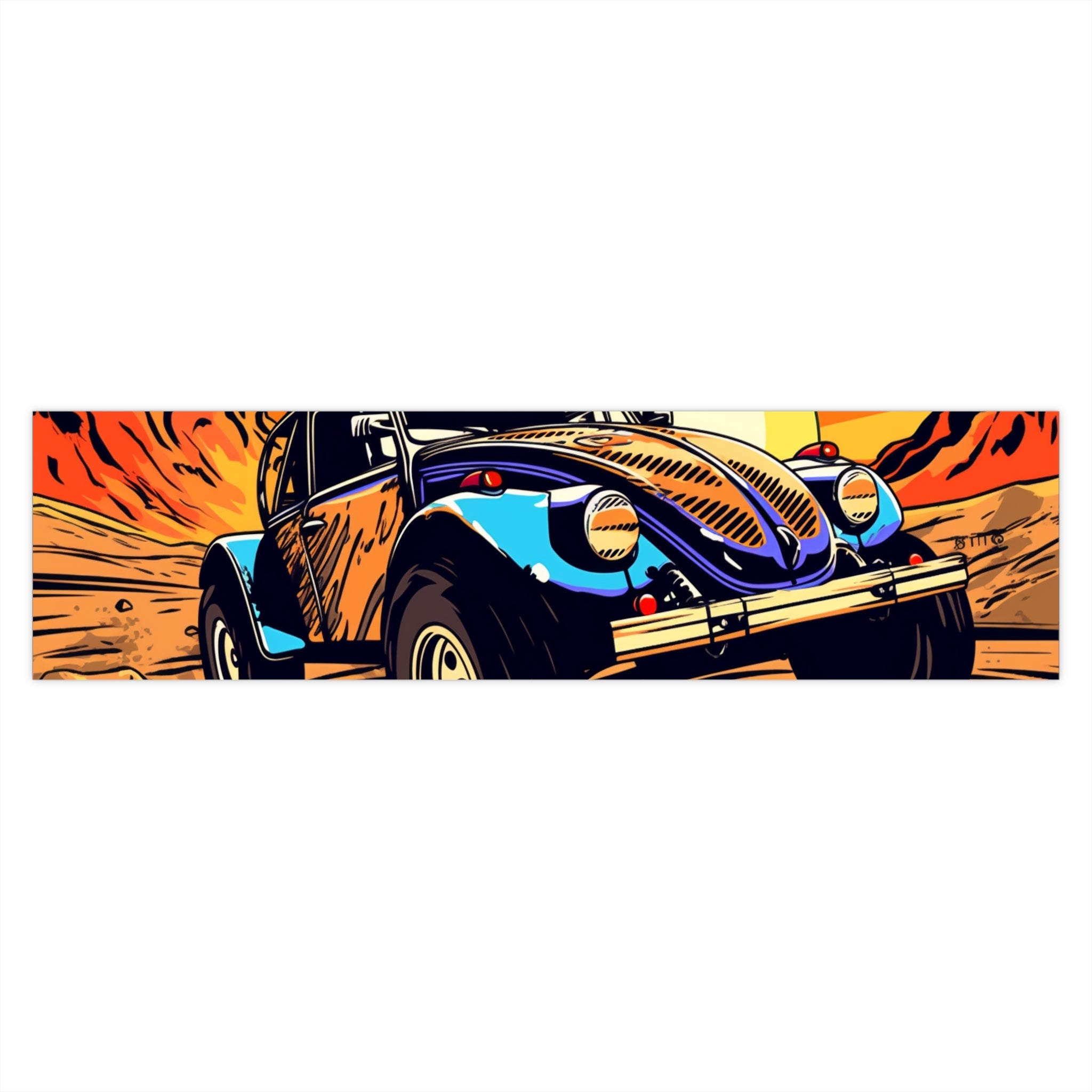 Bumper Stickers - Pop Art Designs, Dune Buggy