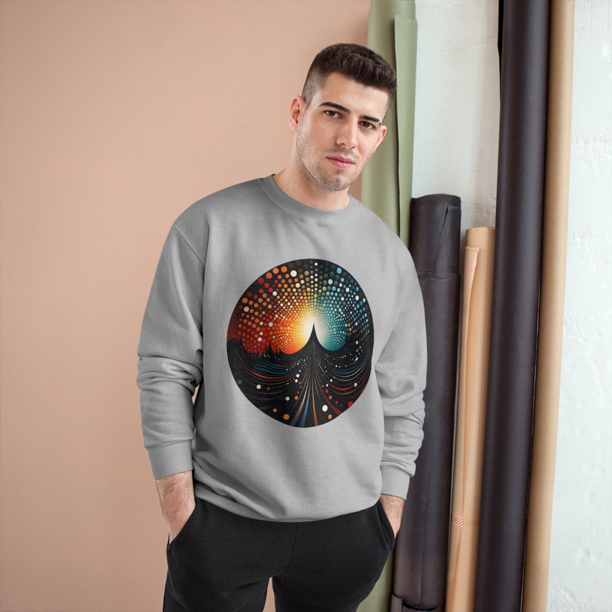 Champion Sweatshirt - Abstract Designs 01