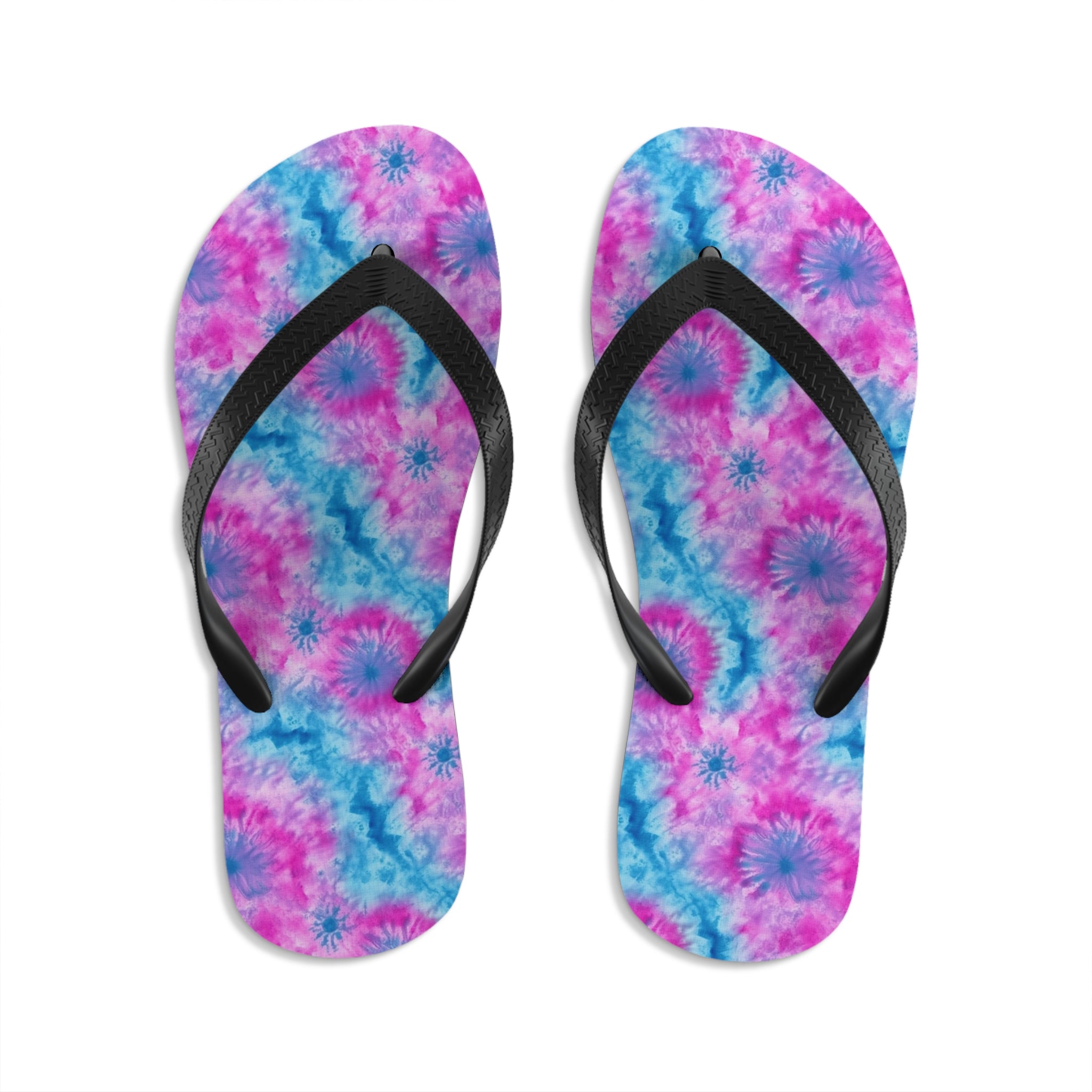 Unisex Flip-Flops (AOP) - Tie Dye Designs 02