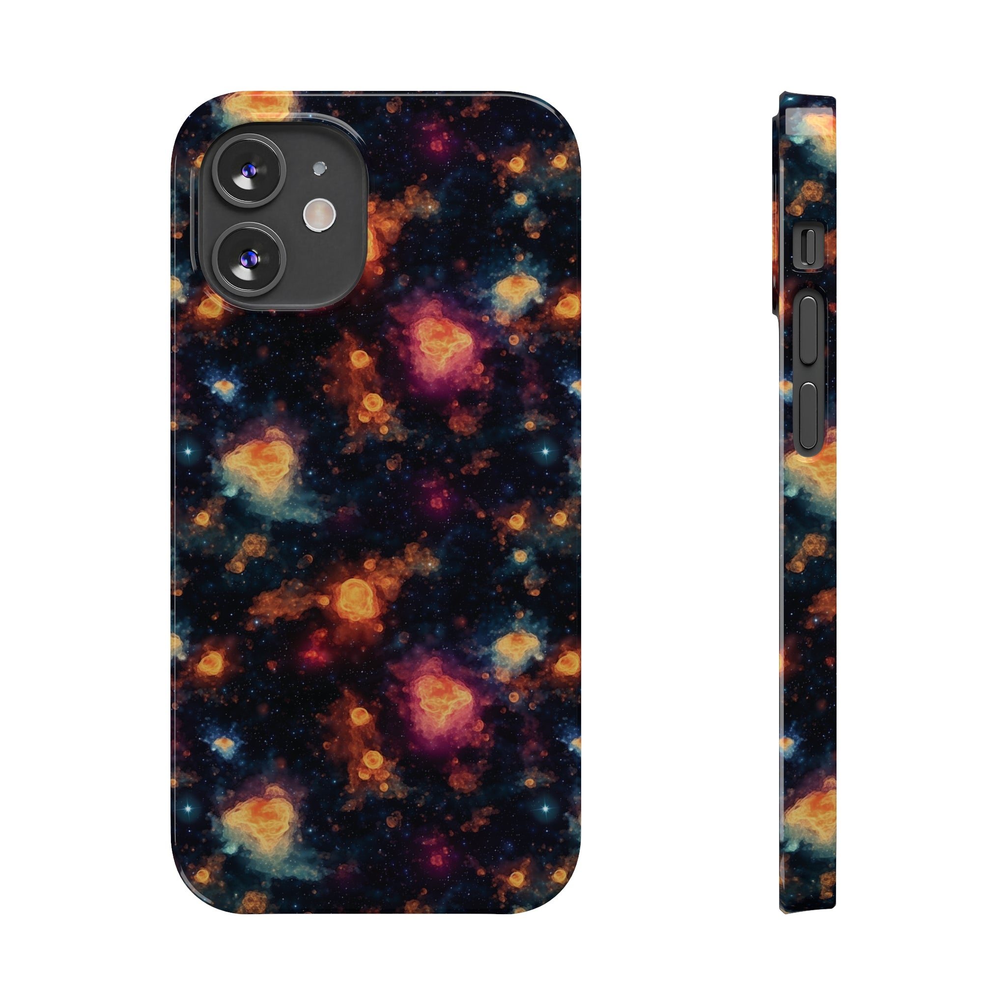 Slim Phone Cases (AOP) - Seamless Fantasy Galaxies 07