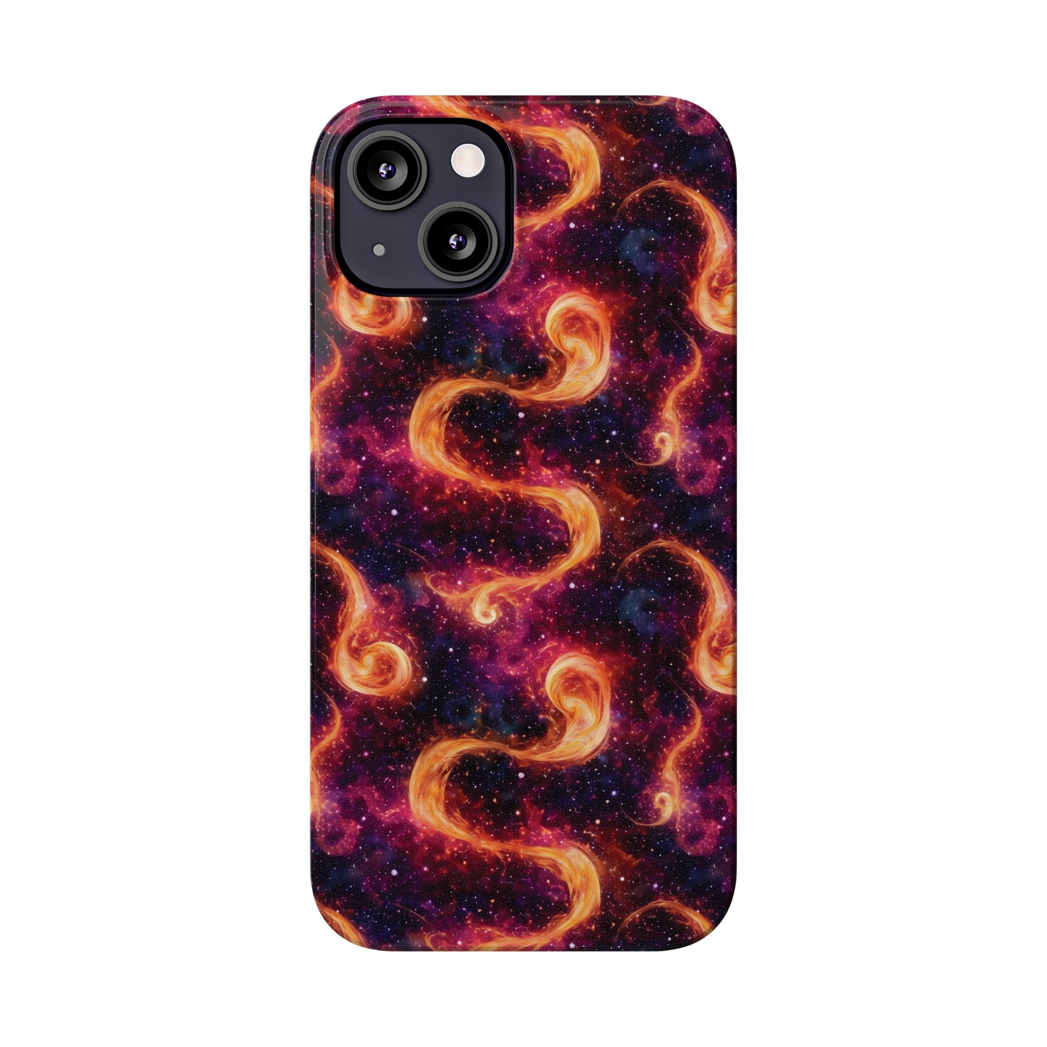 Slim Phone Cases (AOP) - Seamless Fantasy Galaxies 03