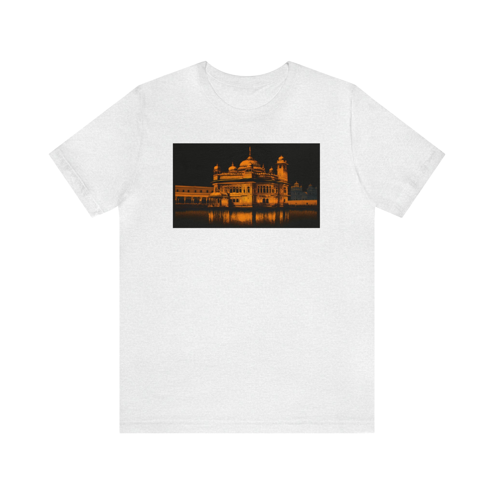 Unisex Jersey Short Sleeve Tee - Golden Temple, India