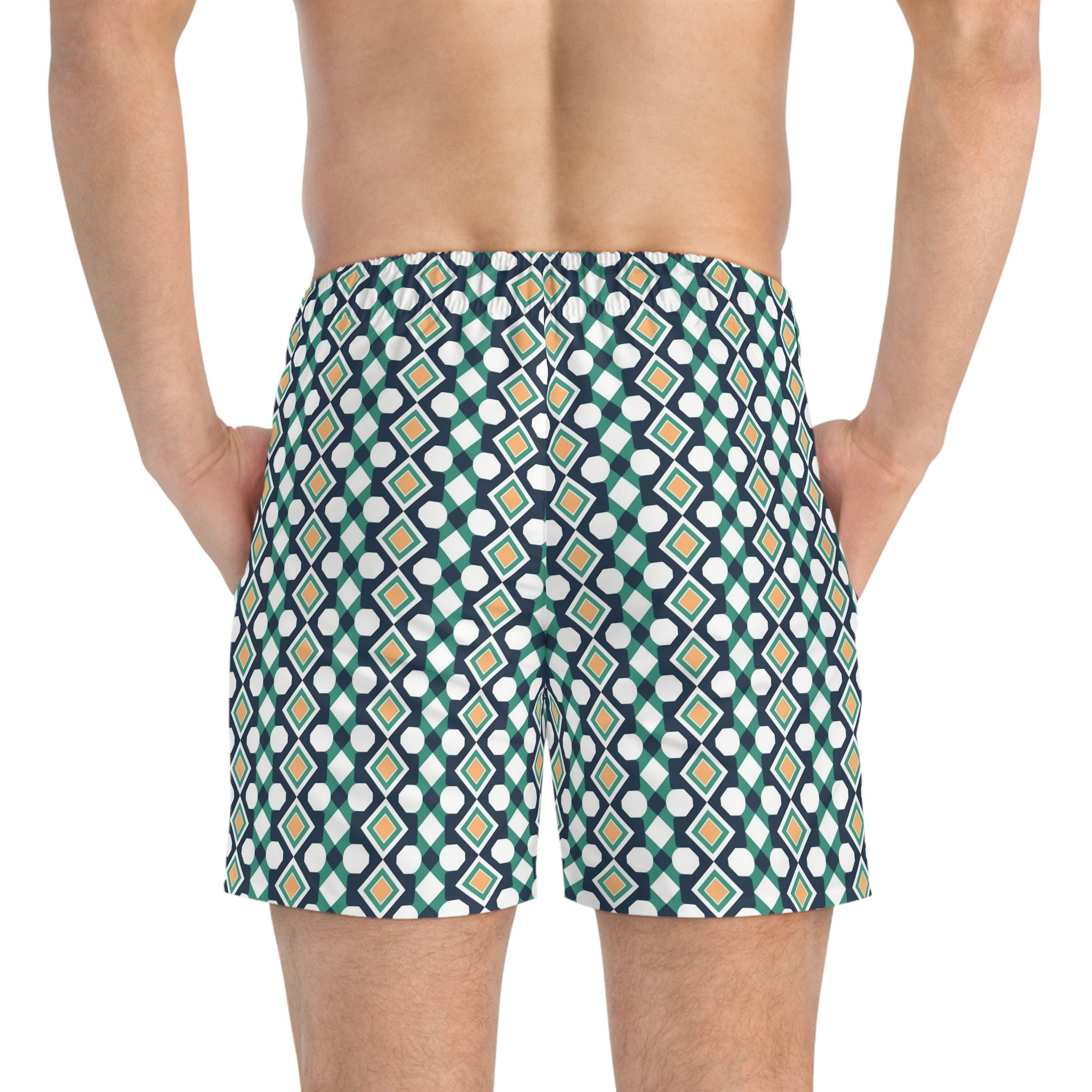 Swim Trunks (AOP) - Seamless Minimalistic Designs 02