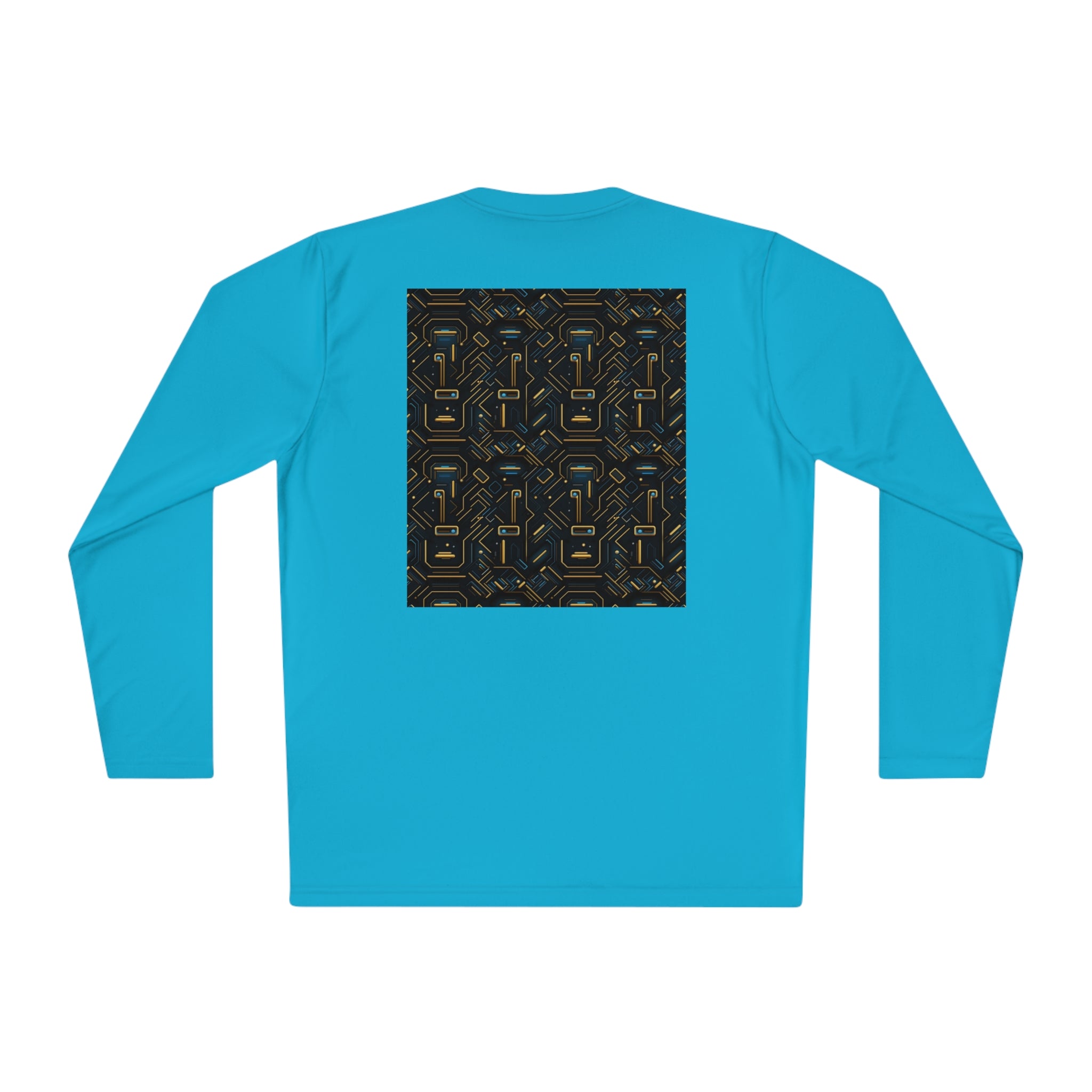 Unisex Lightweight Long Sleeve Tee (AOP) - Abstract Designs 07