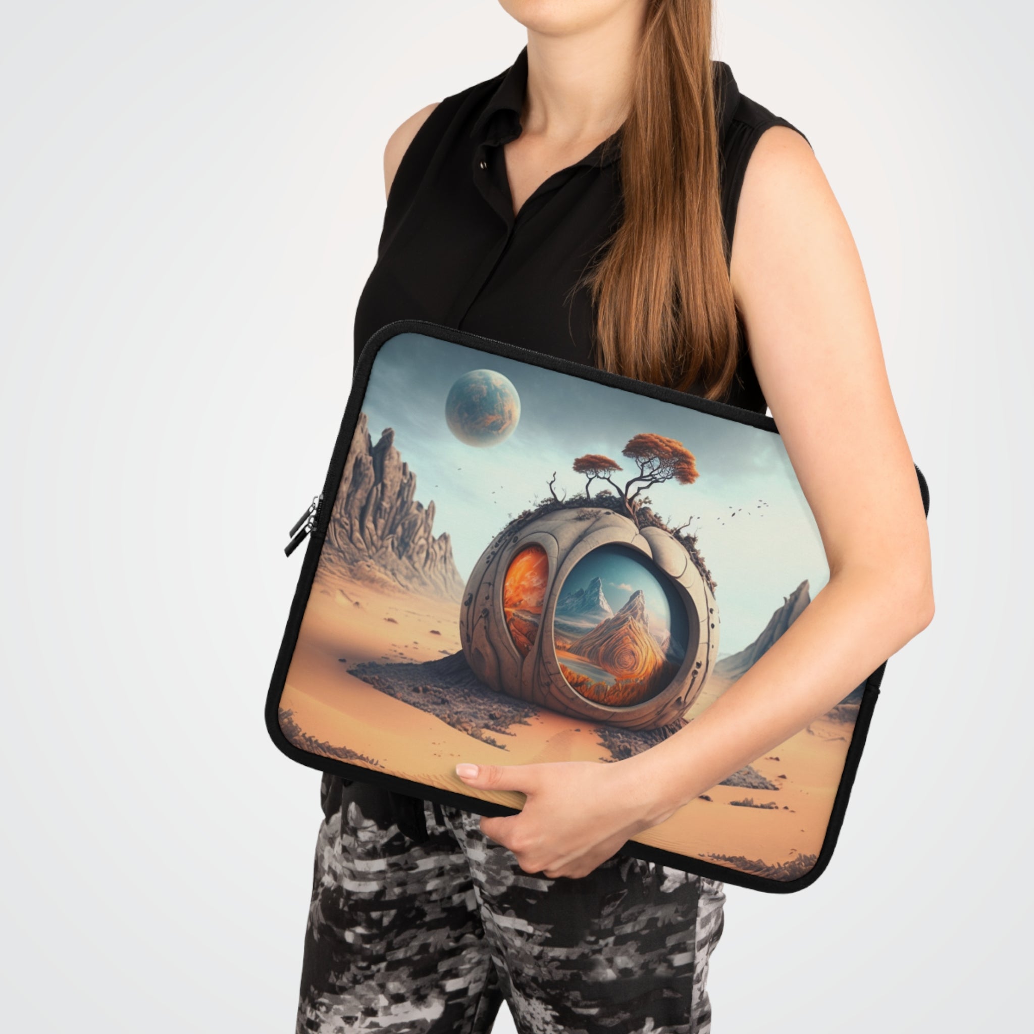 Laptop Sleeve - Surrealist Digital Designs 08