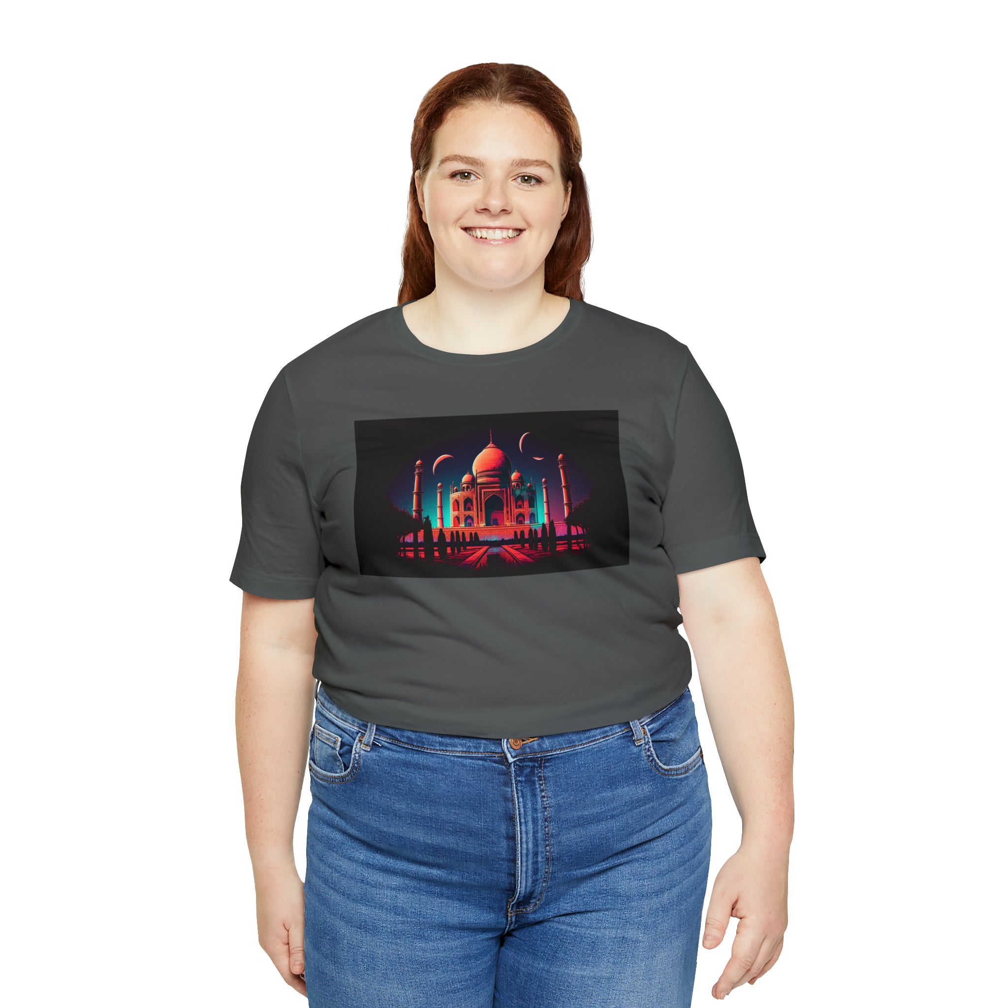 Unisex Jersey Short Sleeve Tee - Taj Mahal, Agra, India