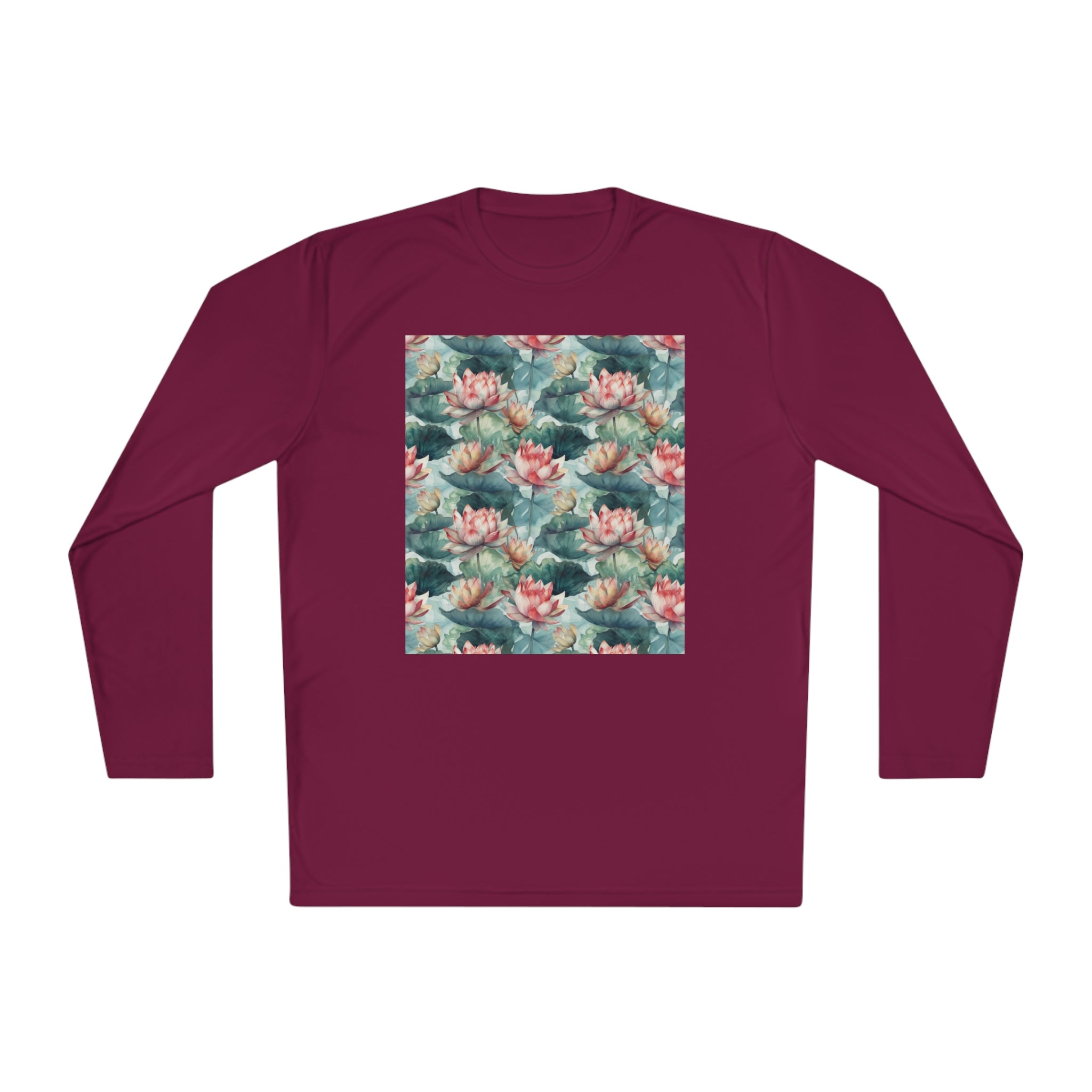 Unisex Lightweight Long Sleeve Tee (AOP) - Abstract Designs 13