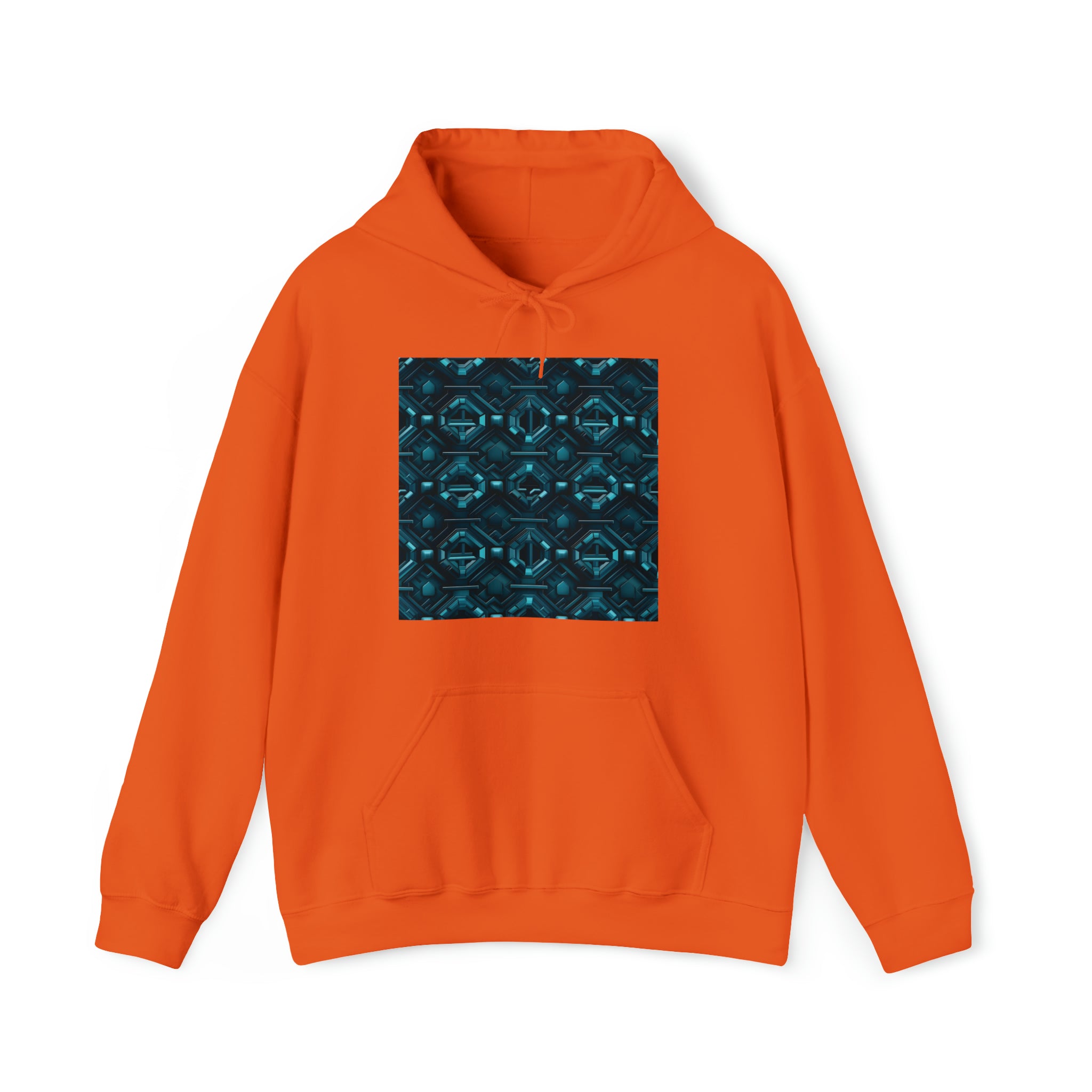 Unisex Heavy Blend™ Hooded Sweatshirt - Abstract Neon Designs 08