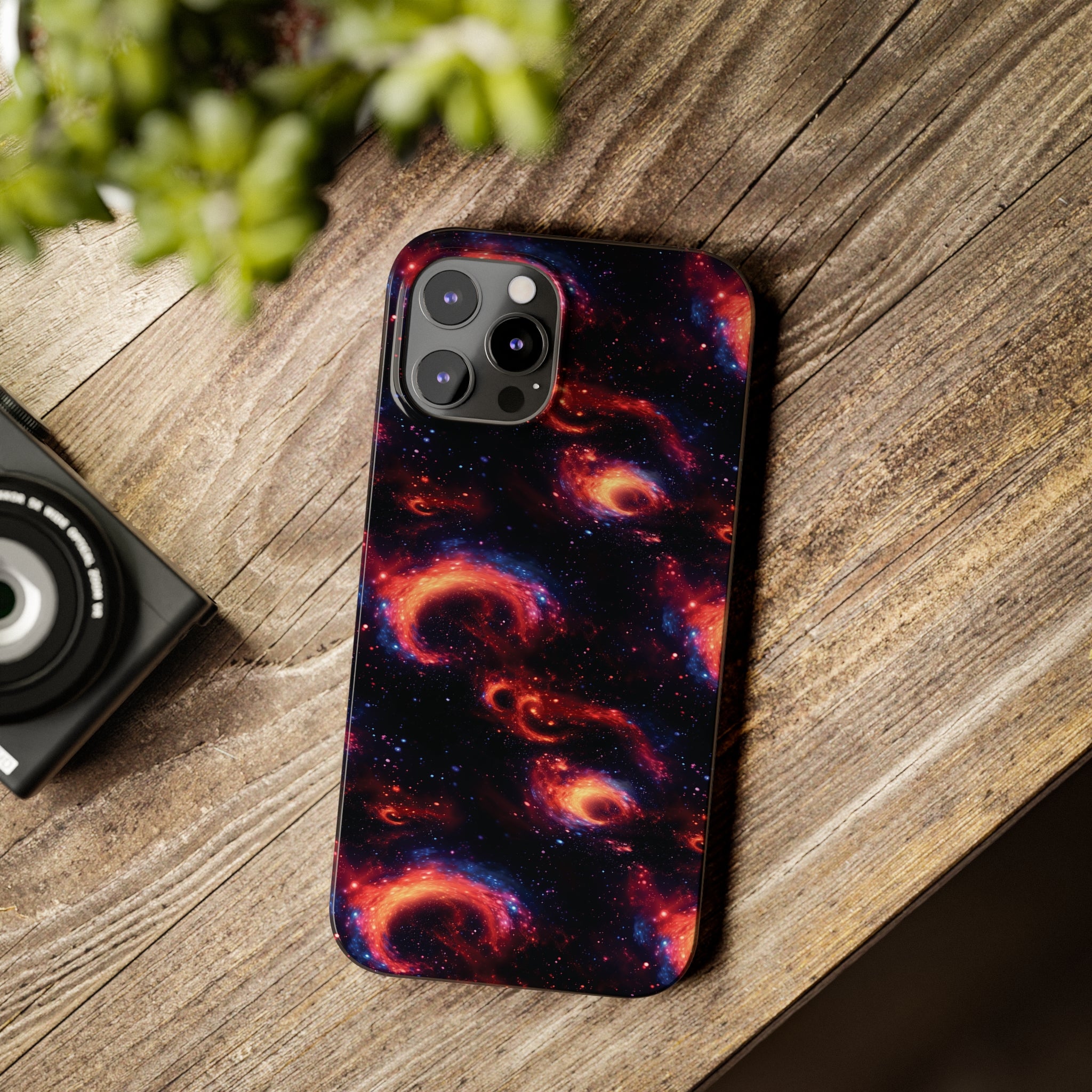 Slim Phone Cases (AOP) - Seamless Fantasy Galaxies 10