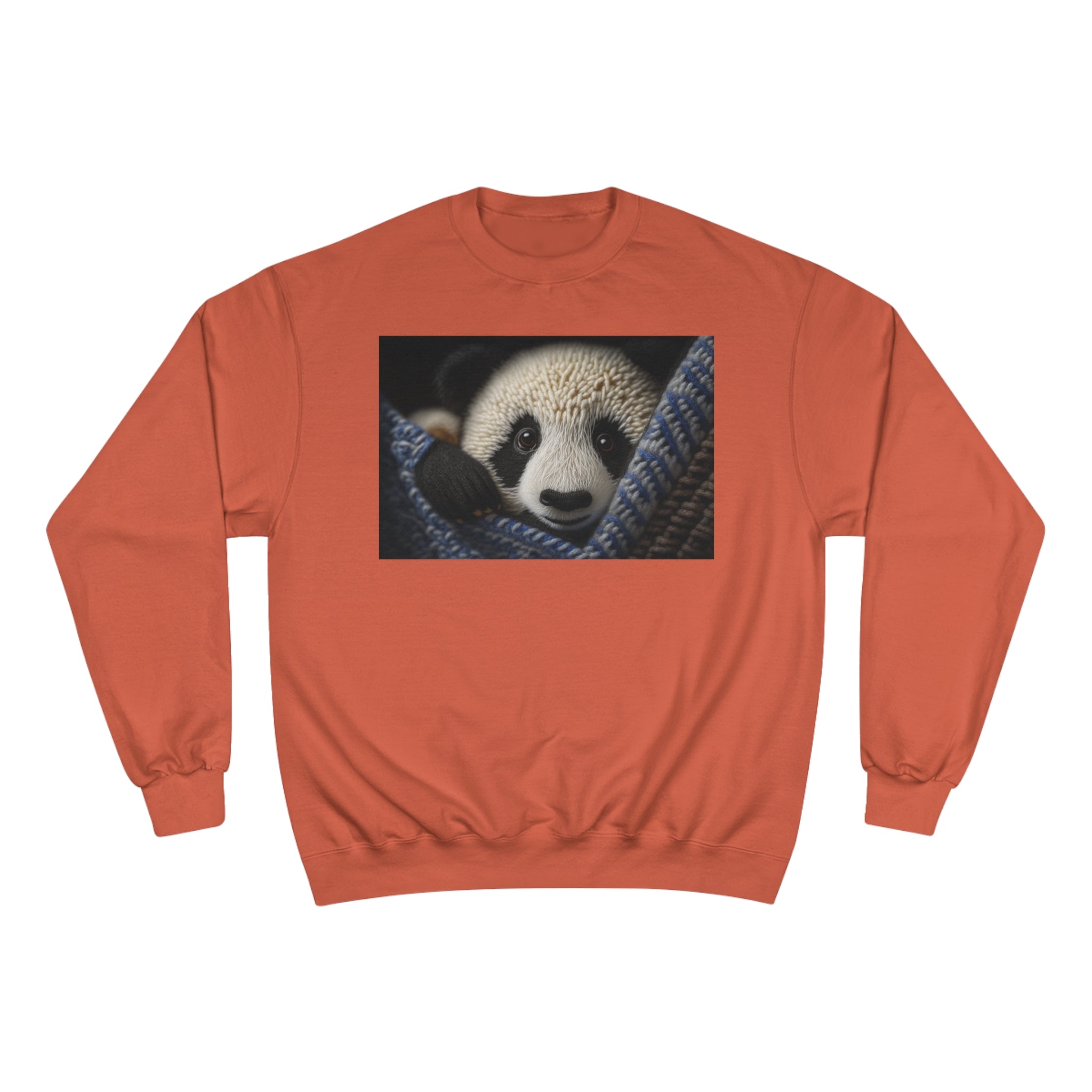 Champion Sweatshirt - Knit Animals, Giant Panda Cub