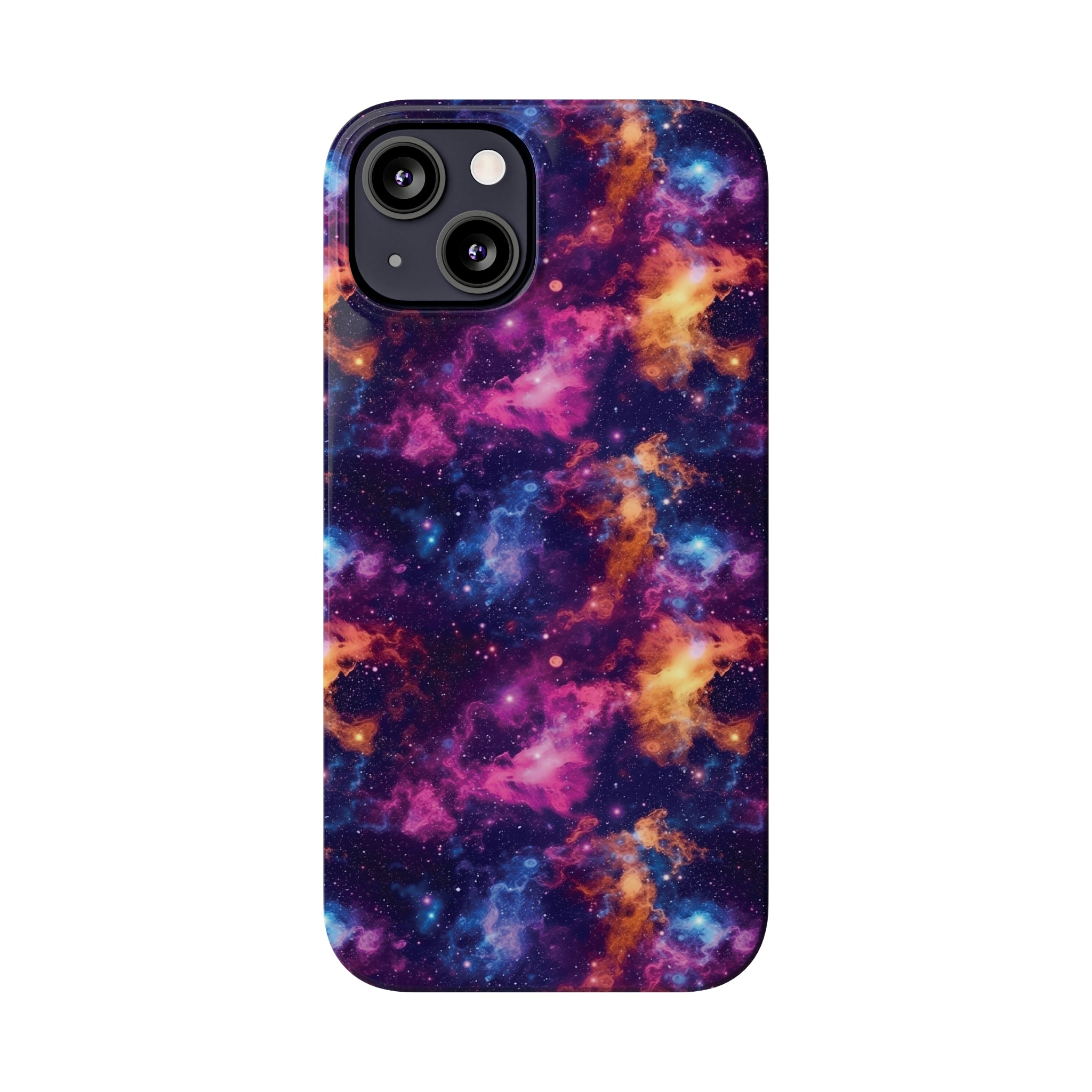 Slim Phone Cases (AOP) - Seamless Fantasy Galaxies 06