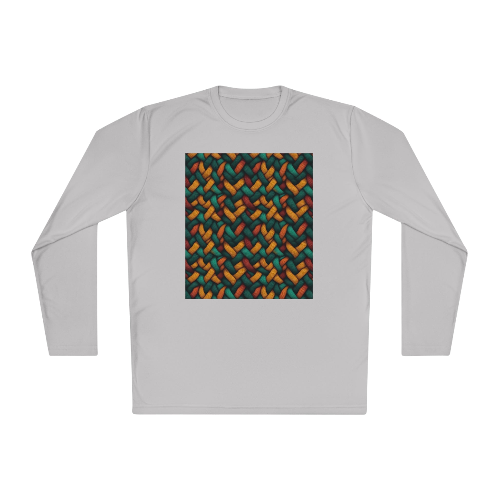 Unisex Lightweight Long Sleeve Tee (AOP) - Abstract Designs 12