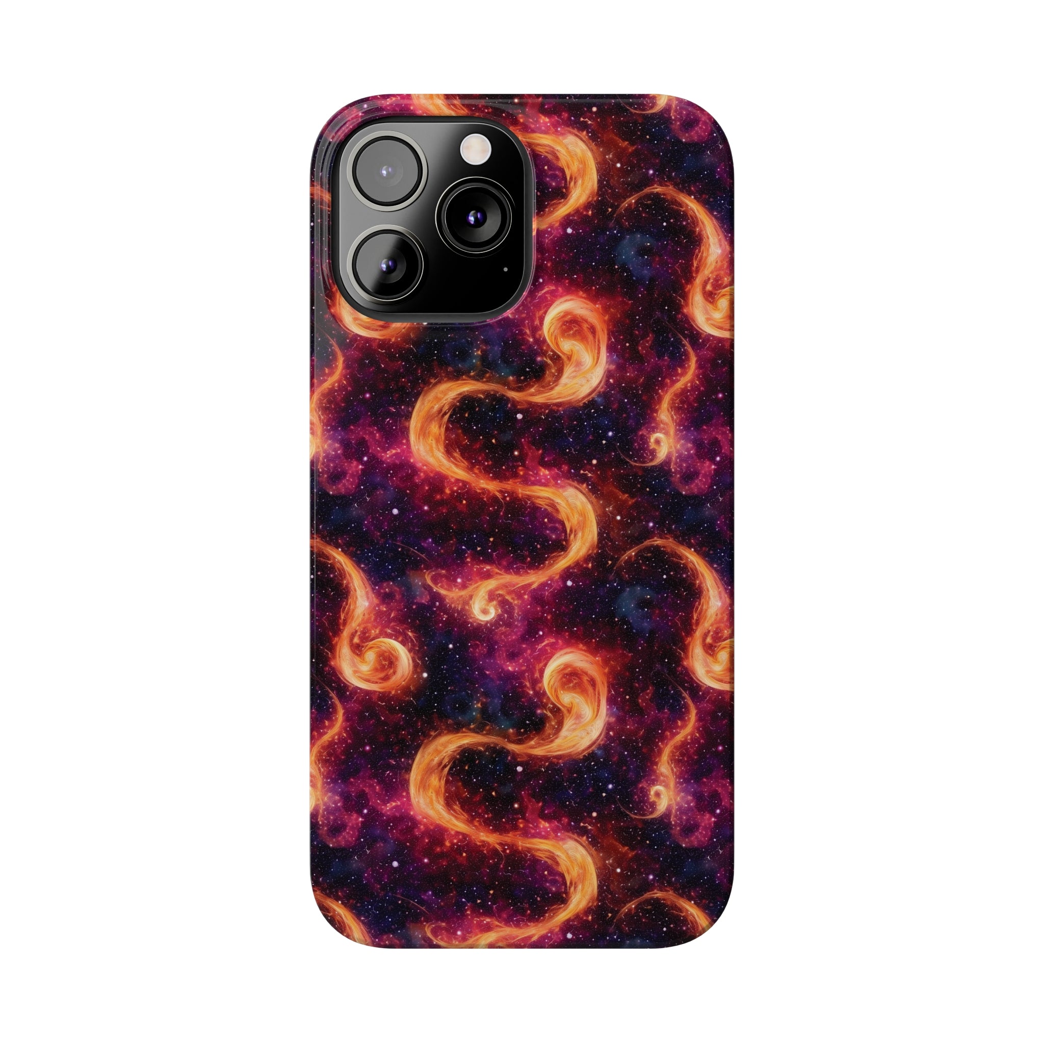 Slim Phone Cases (AOP) - Seamless Fantasy Galaxies 03