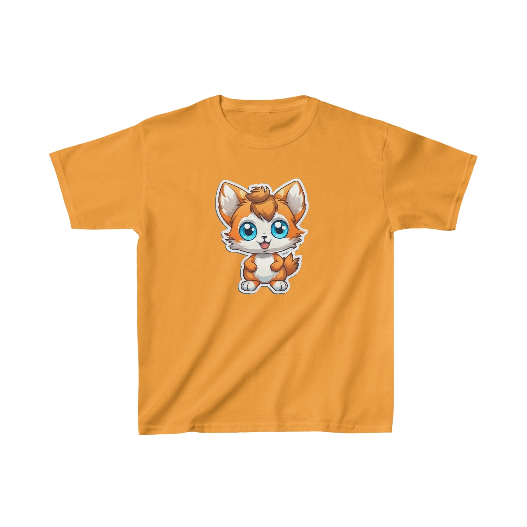 Kids Heavy Cotton™ Tee - Adorable Mascots 01