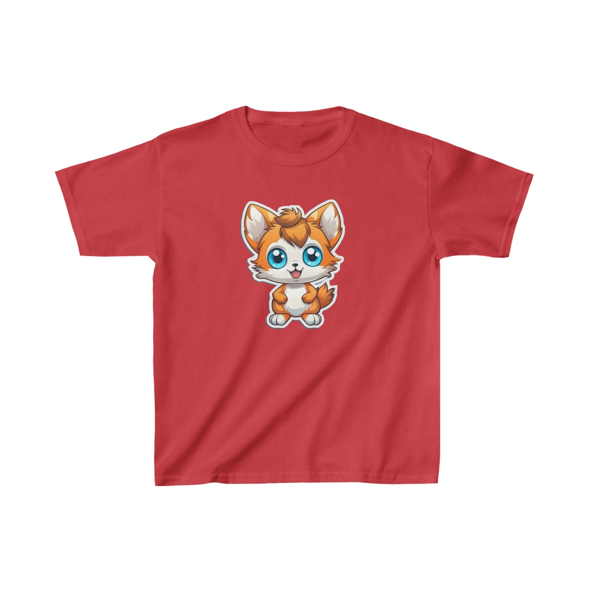 Kids Heavy Cotton™ Tee - Adorable Mascots 01