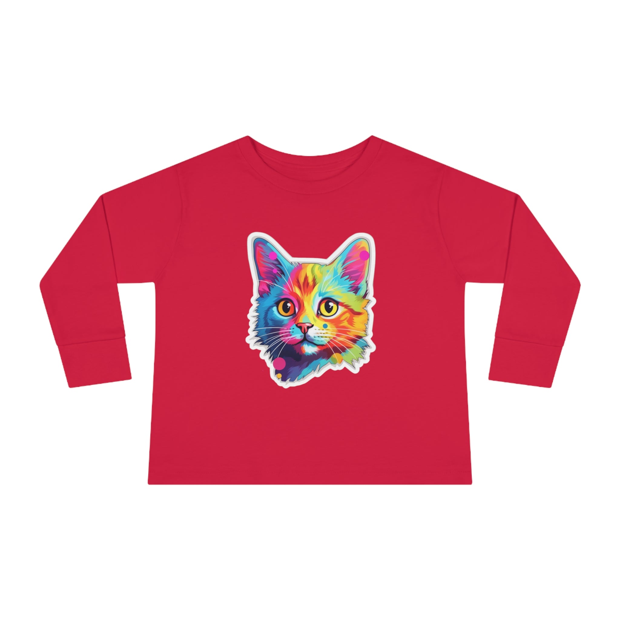 Toddler Long Sleeve Tee - Kittens 09