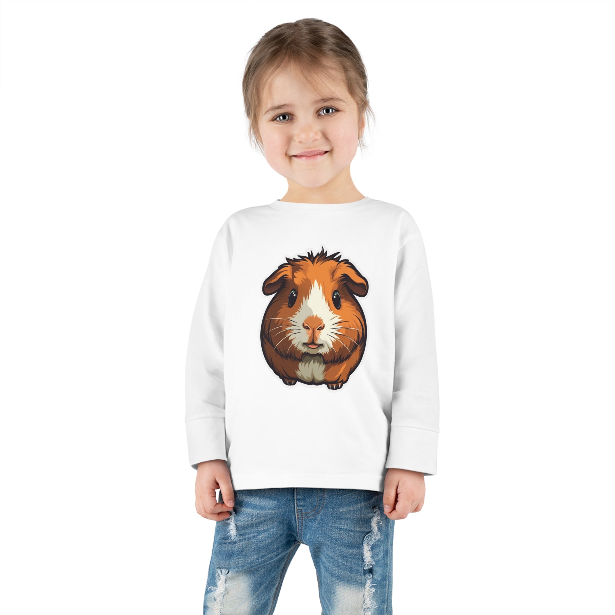 Toddler Long Sleeve Tee - Guinea Pig Pup