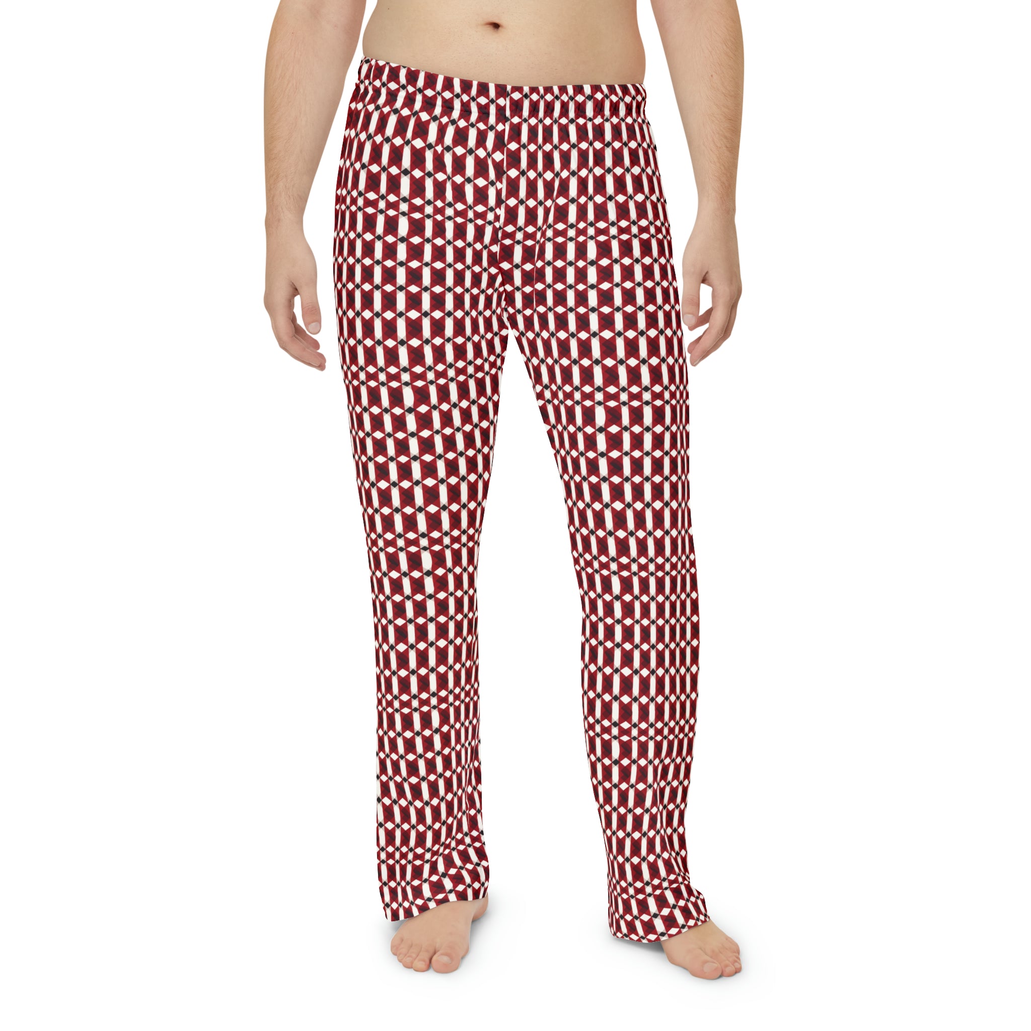 Men's Pajama Pants (AOP) - Seamless Checkered Designs 26