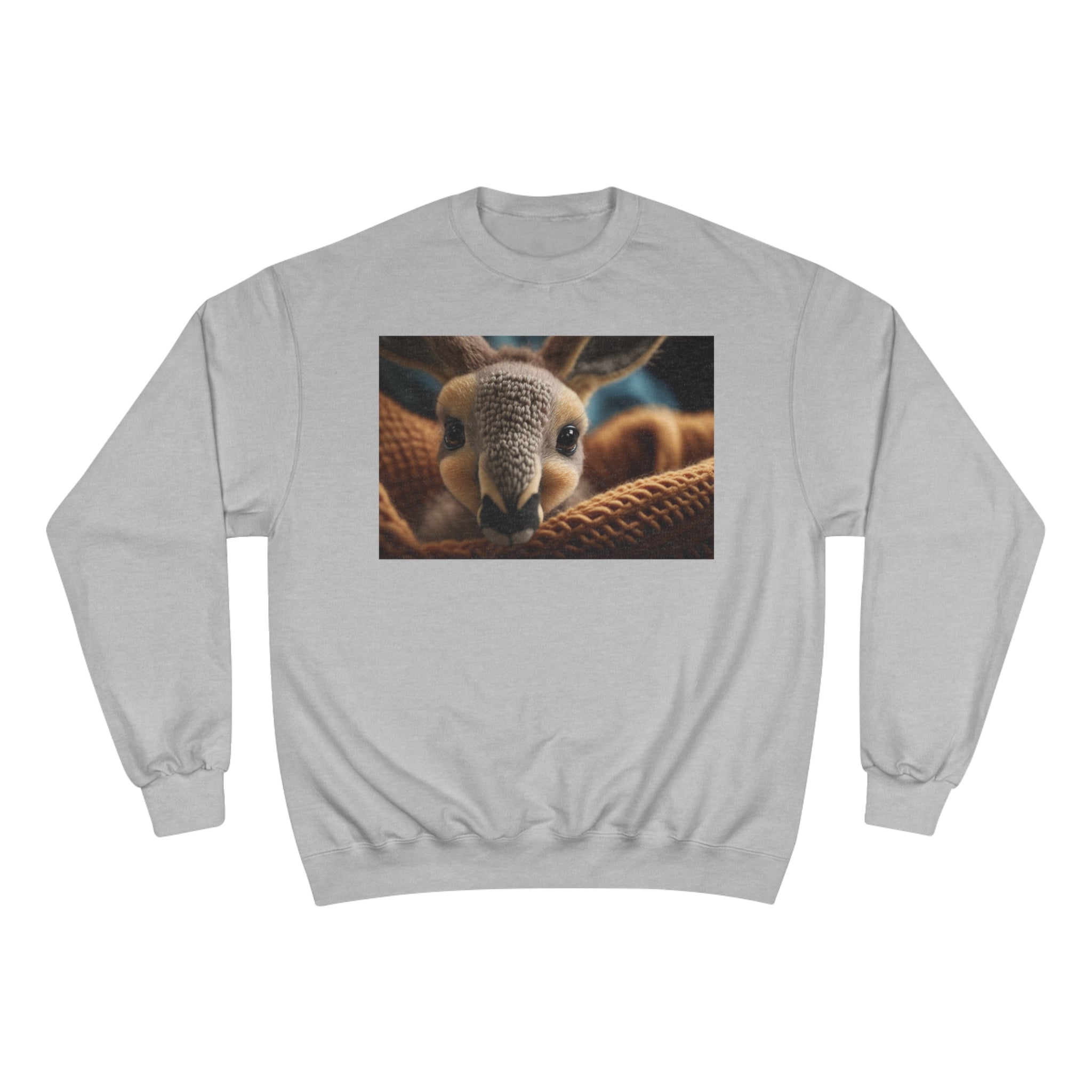 Champion Sweatshirt - Knit Animals, Kangaroo Joey