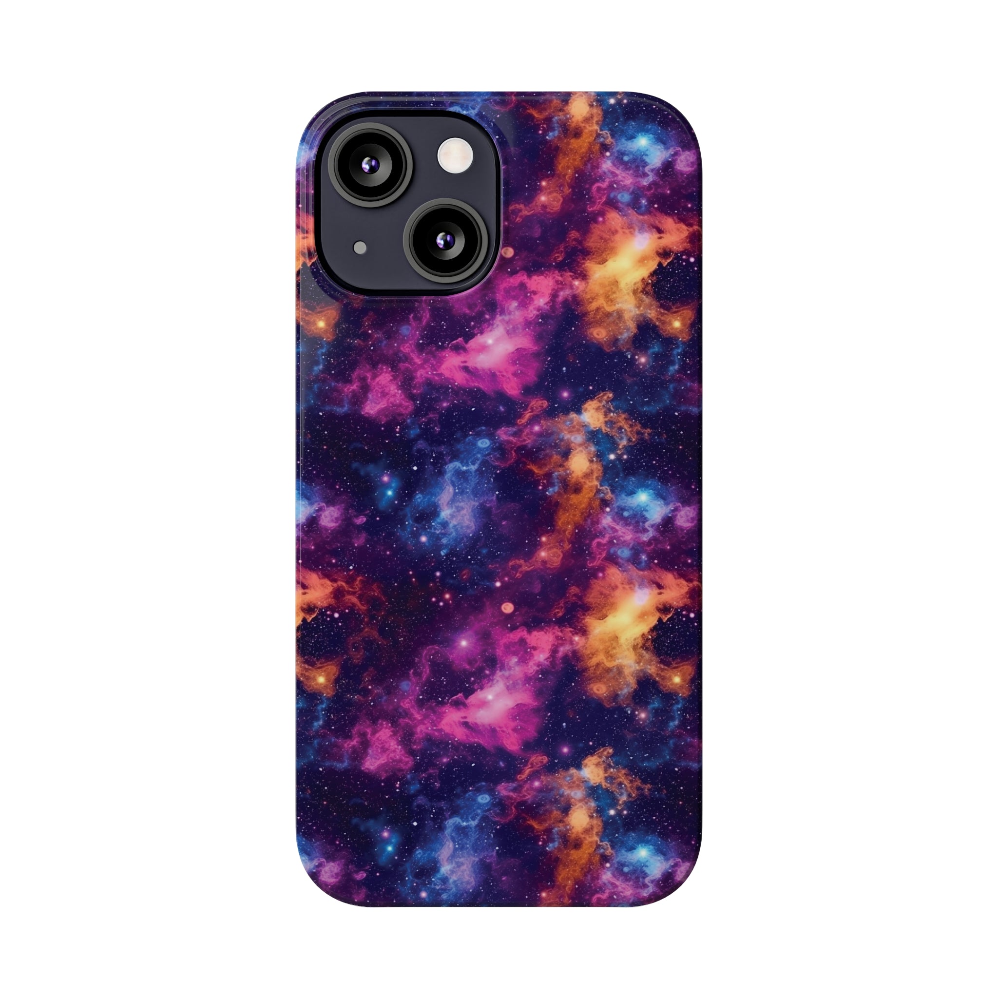 Slim Phone Cases (AOP) - Seamless Fantasy Galaxies 06