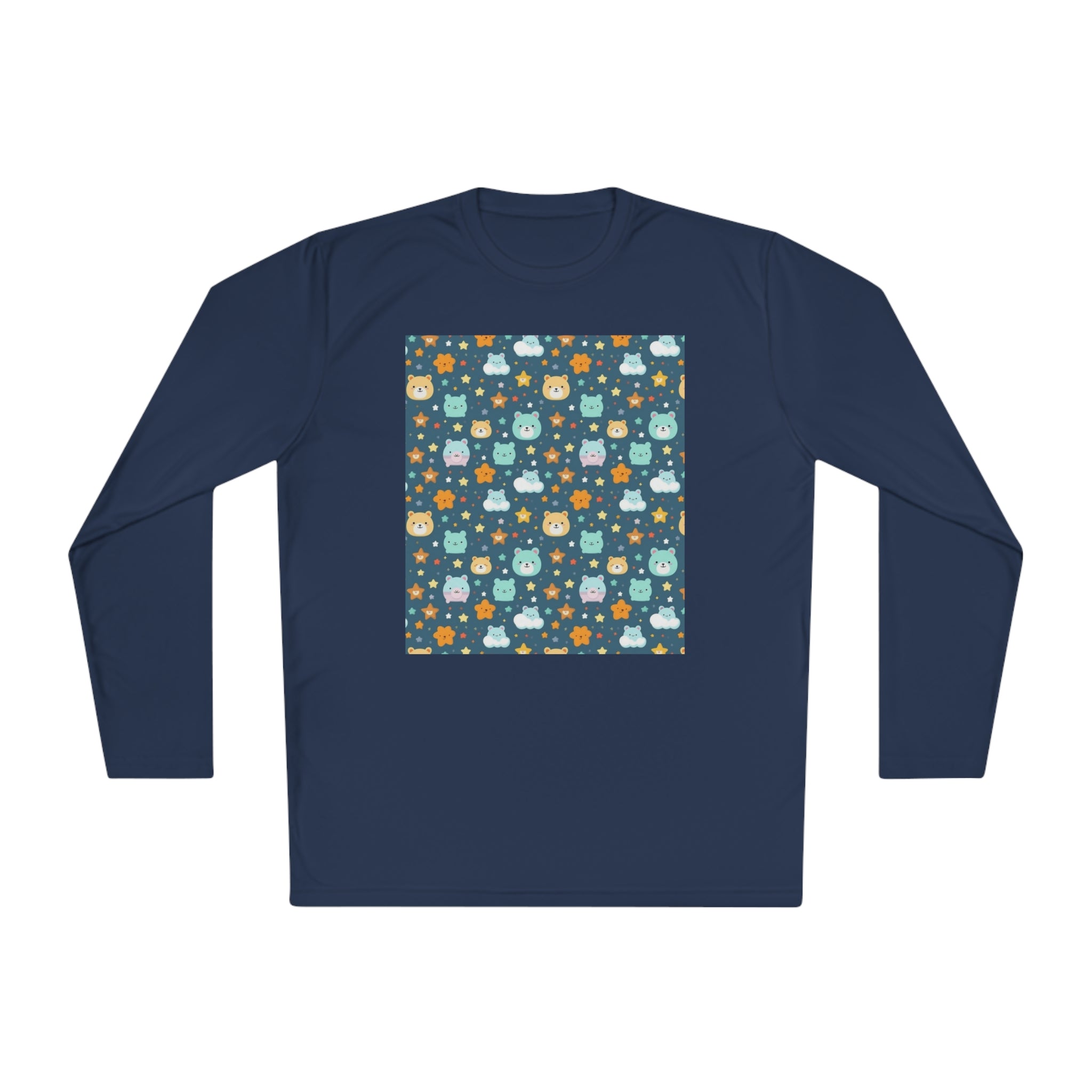 Unisex Lightweight Long Sleeve Tee (AOP) - Abstract Designs 06