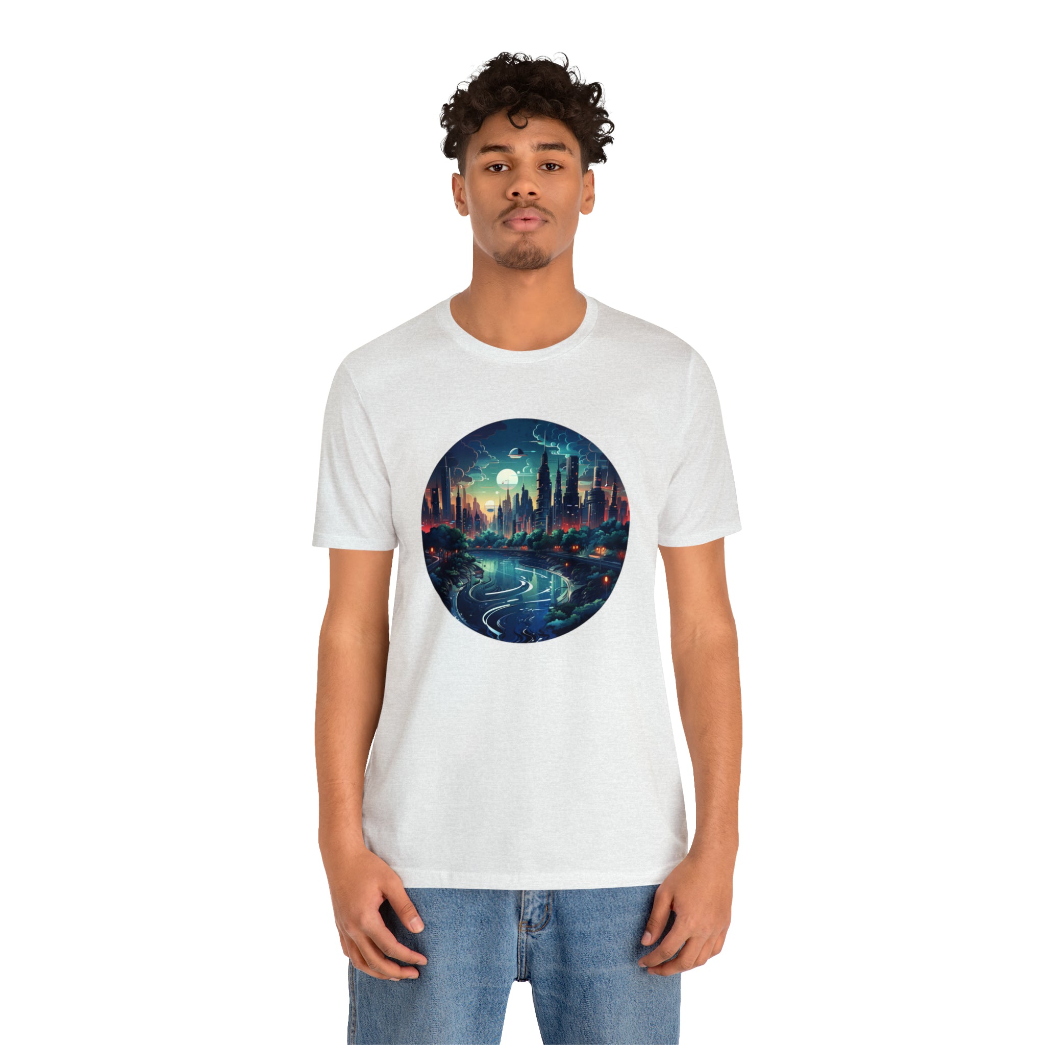 Unisex Jersey Short Sleeve Tee - Isometric Designs 10