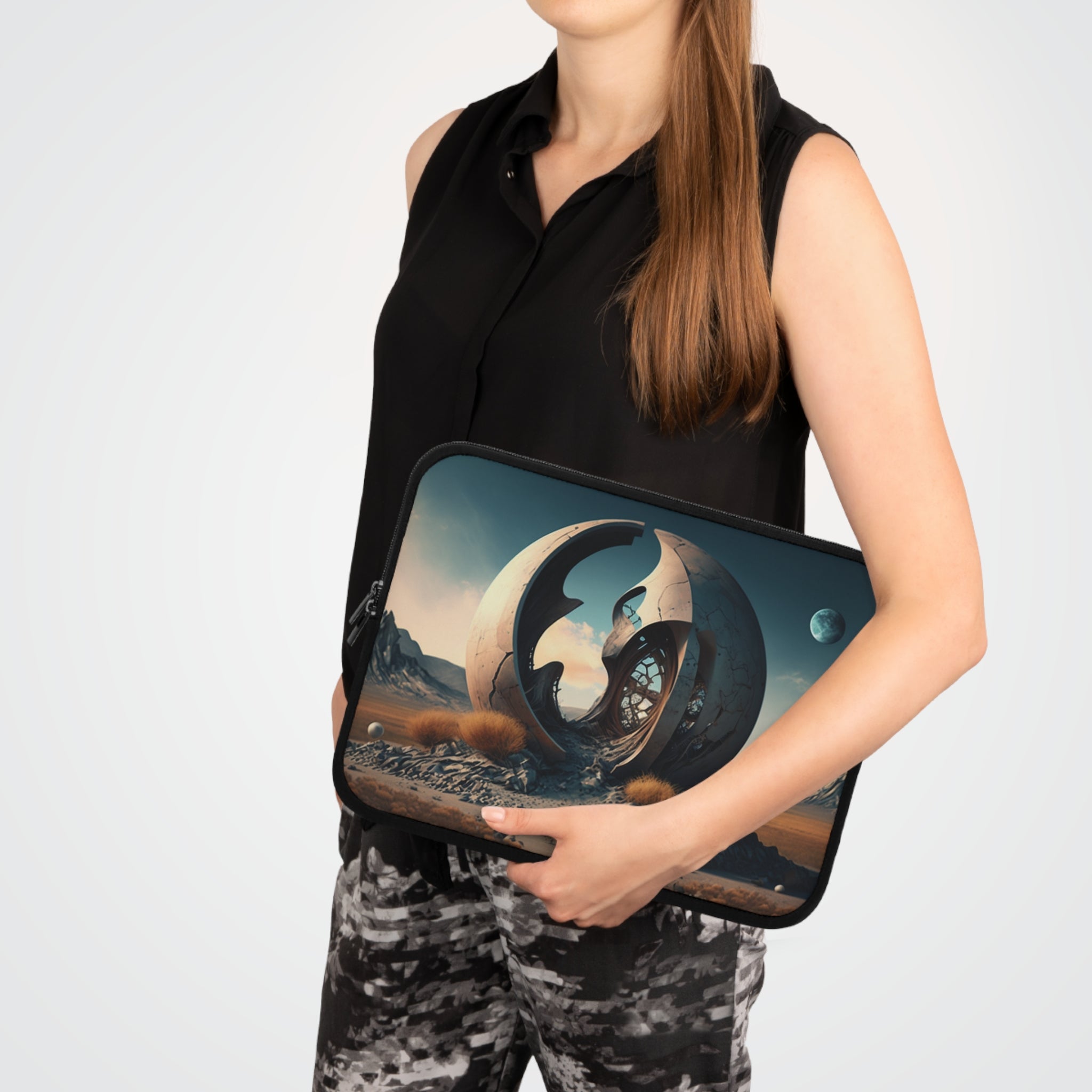 Laptop Sleeve - Surrealist Digital Designs 04