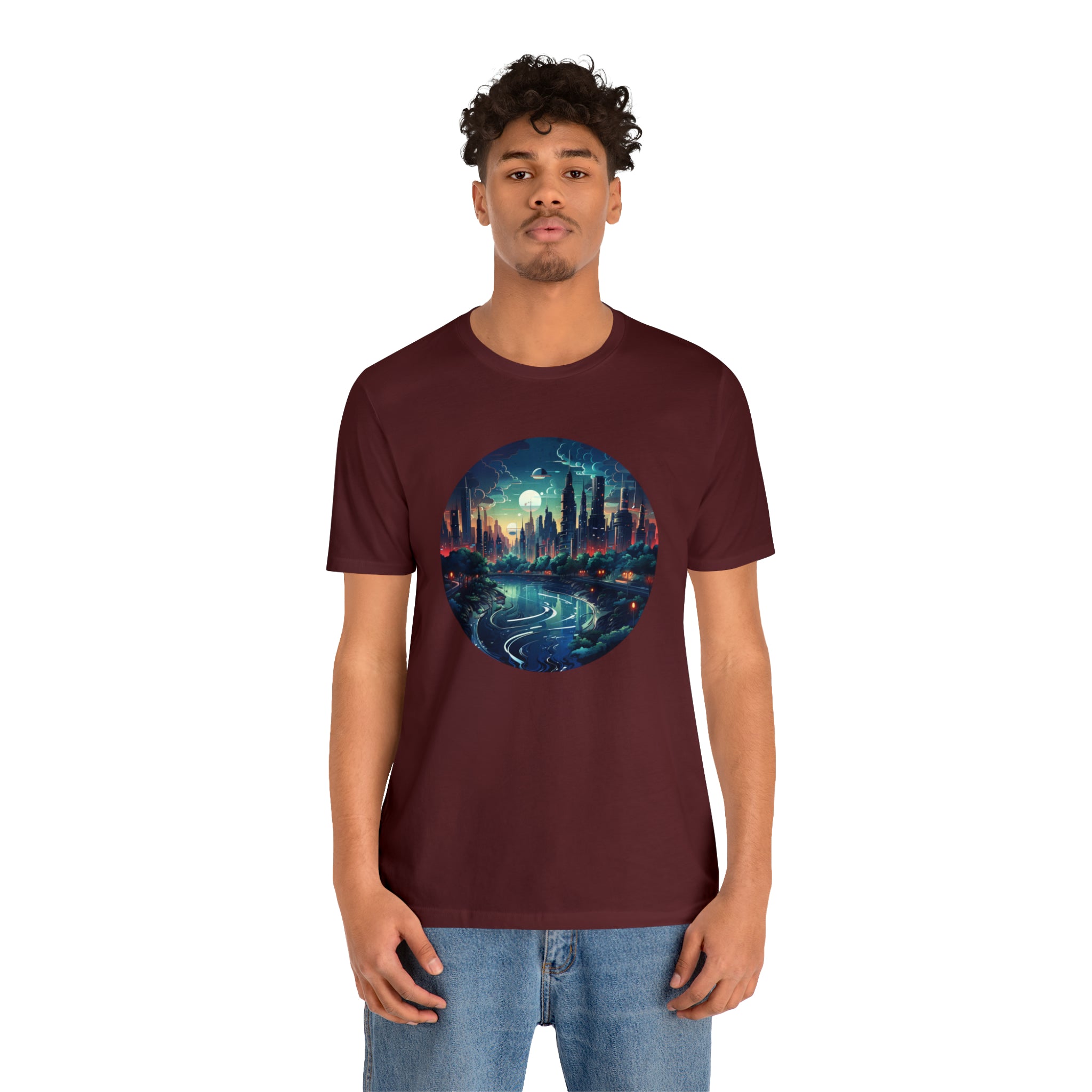 Unisex Jersey Short Sleeve Tee - Isometric Designs 10