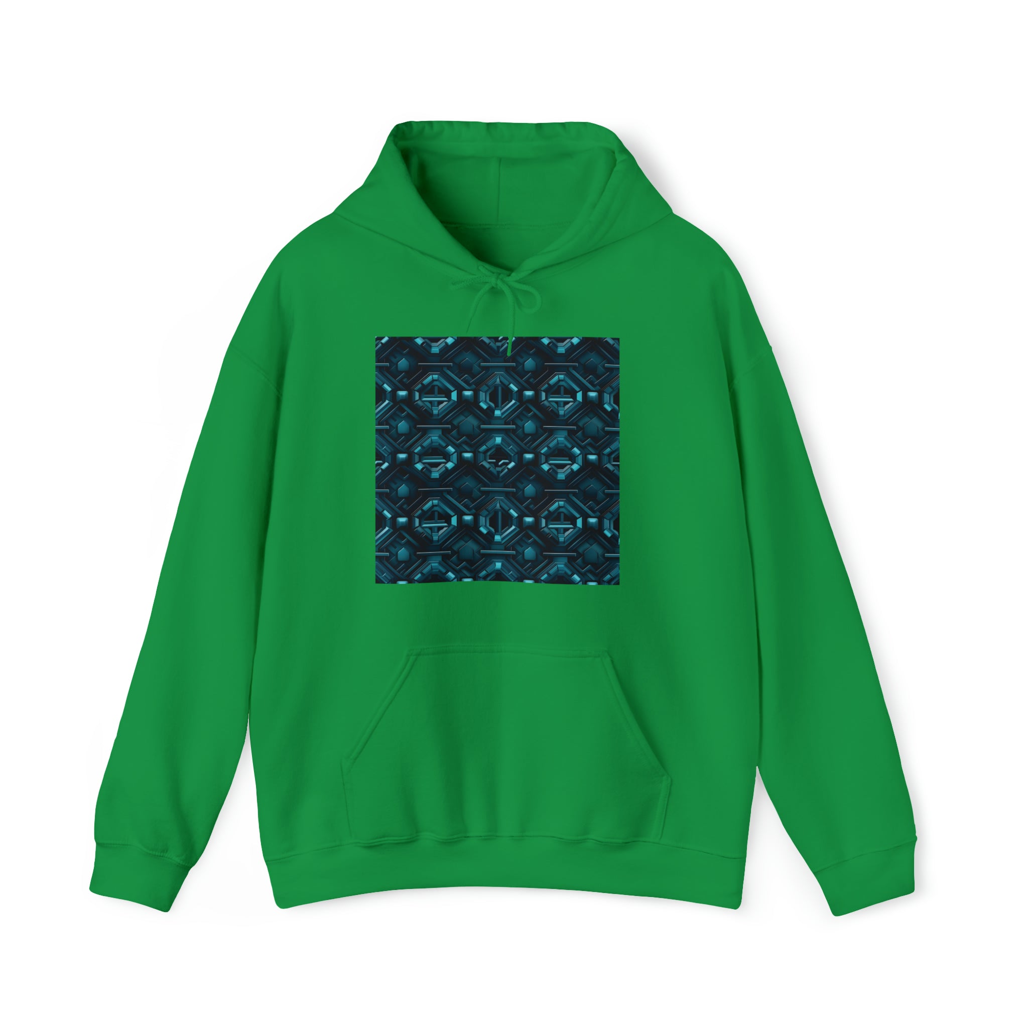 Unisex Heavy Blend™ Hooded Sweatshirt - Abstract Neon Designs 08