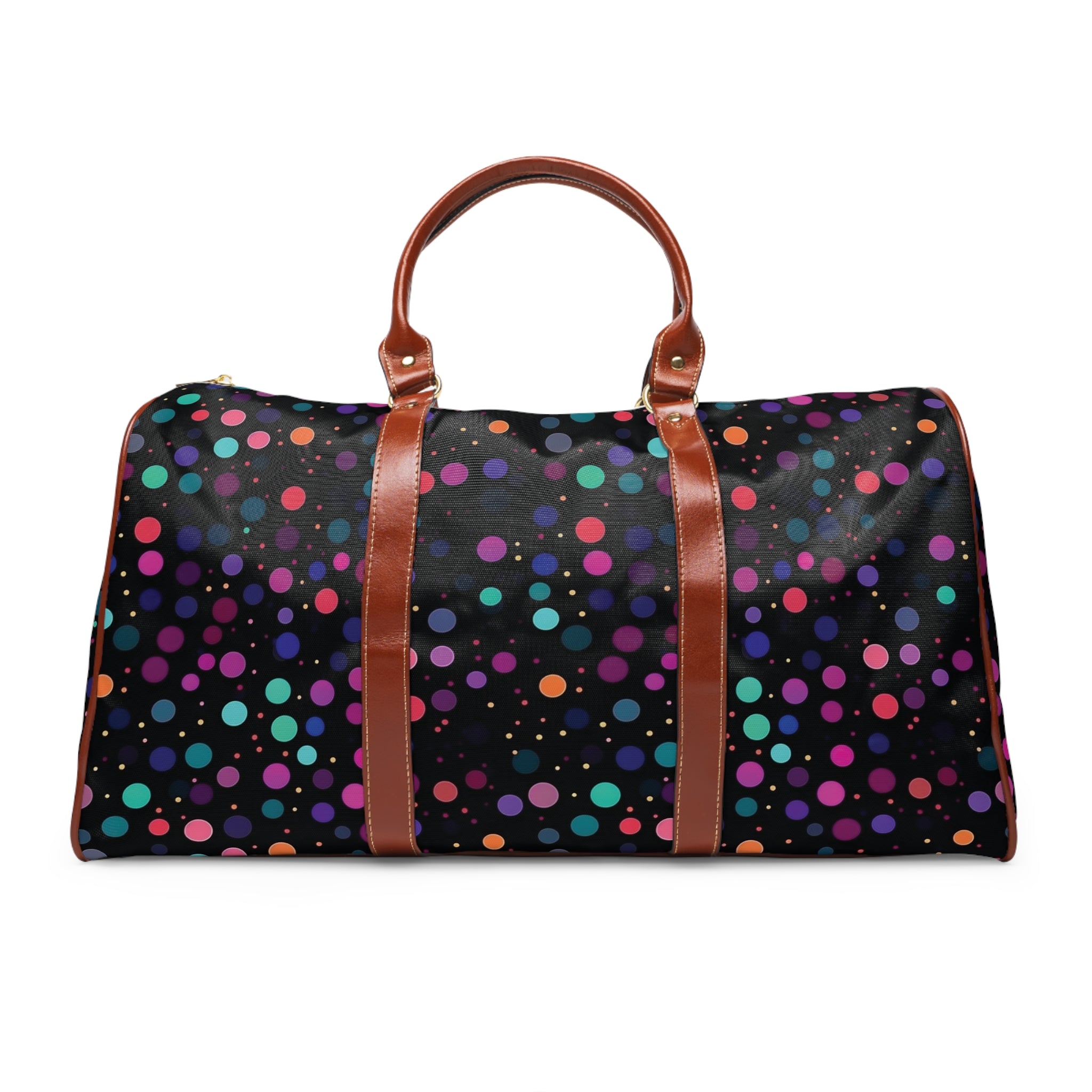 Waterproof Travel Bag (AOP) - Polka Dots Design 05