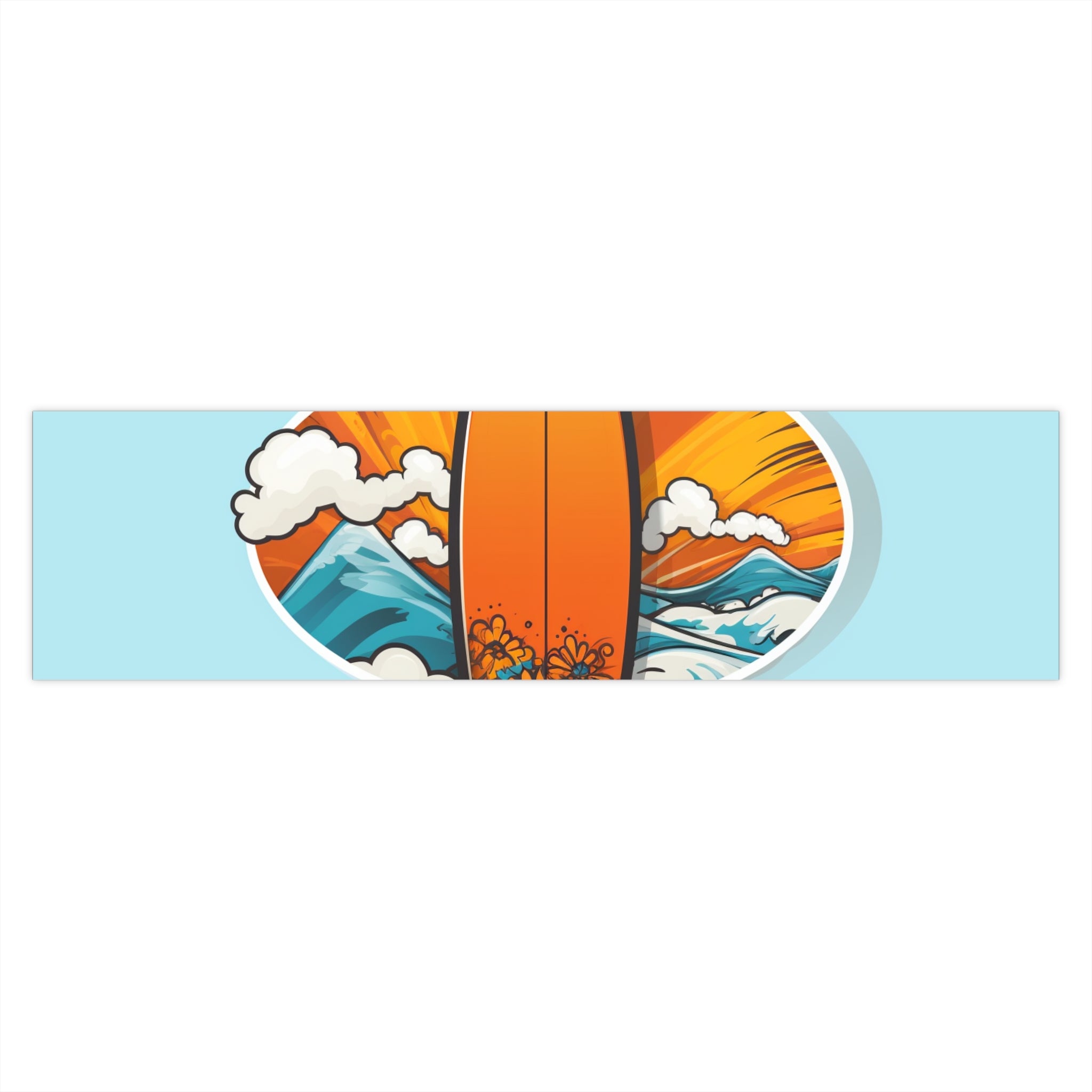 Bumper Stickers - Pop Art Designs, Surfboard 04