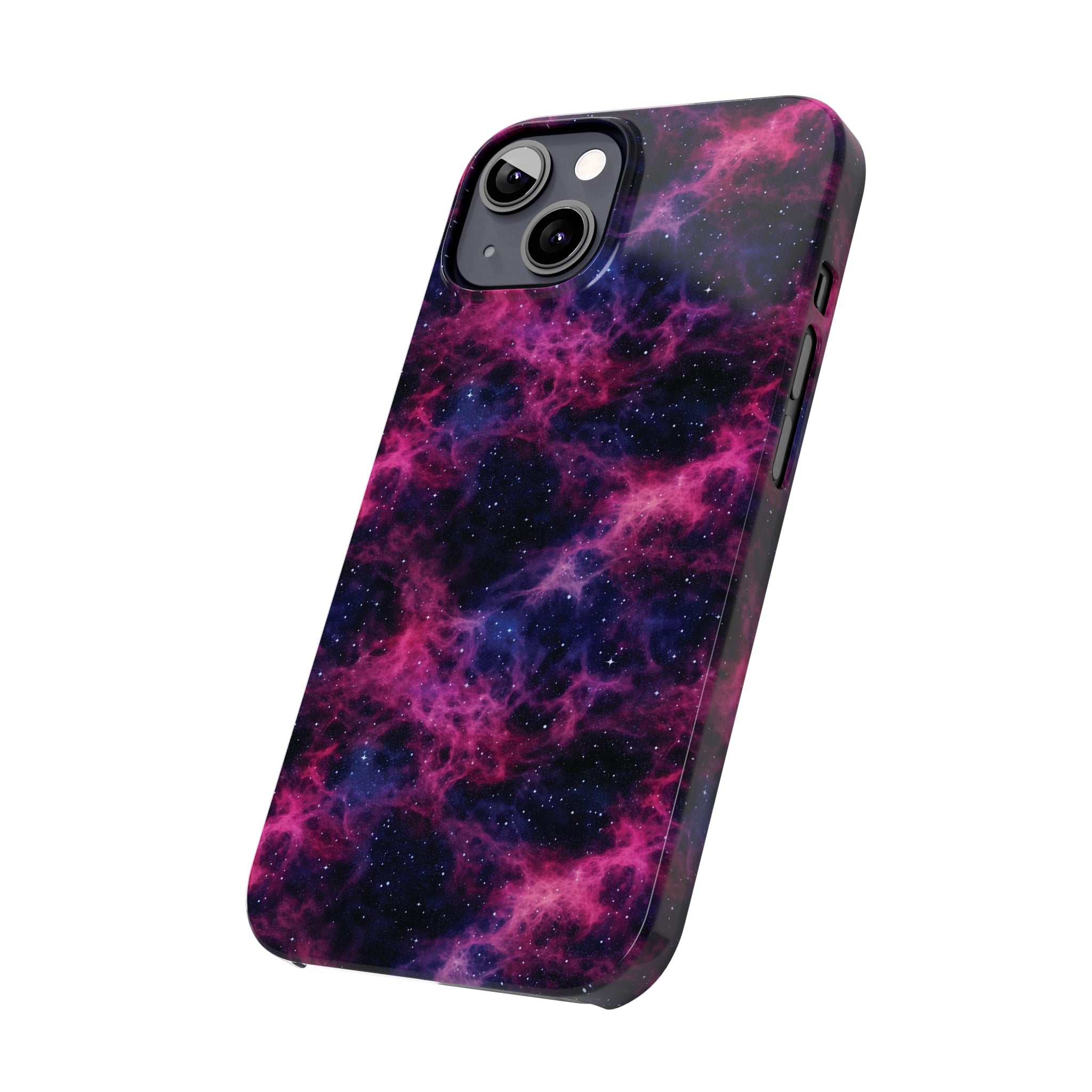 Slim Phone Cases (AOP) - Seamless Fantasy Galaxies 02