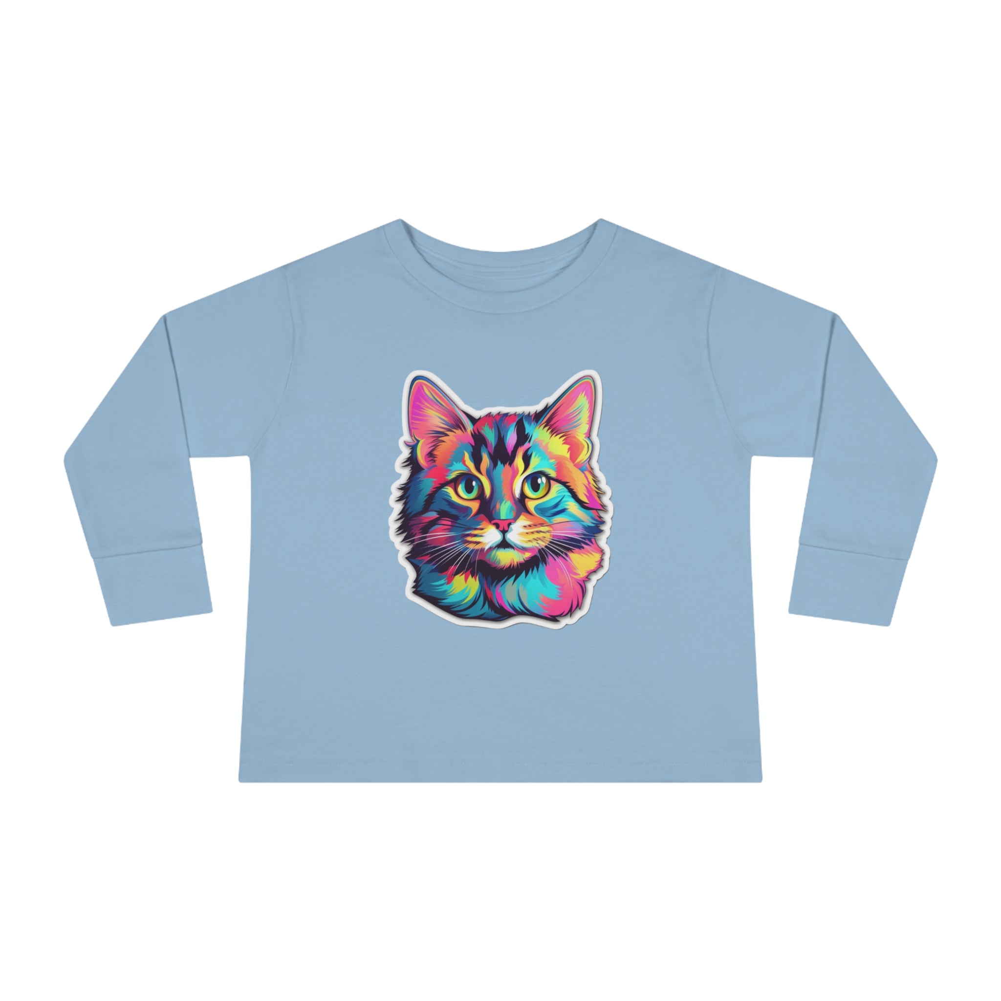 Toddler Long Sleeve Tee - Kittens 08