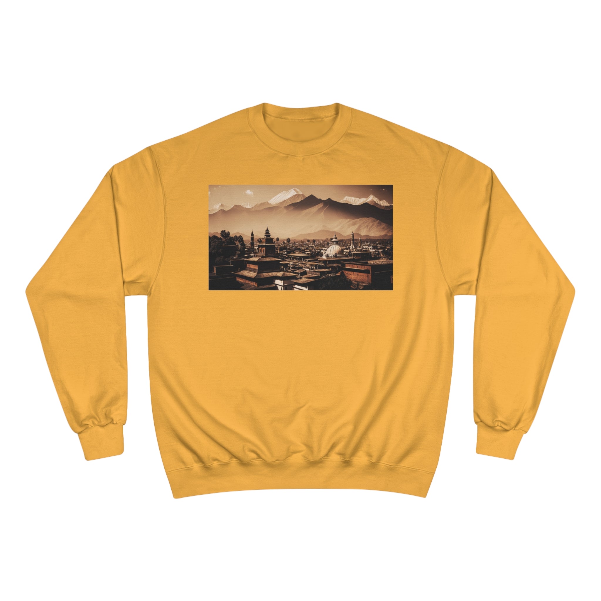 Champion Sweatshirt - Duotone Cities, Kathmandu