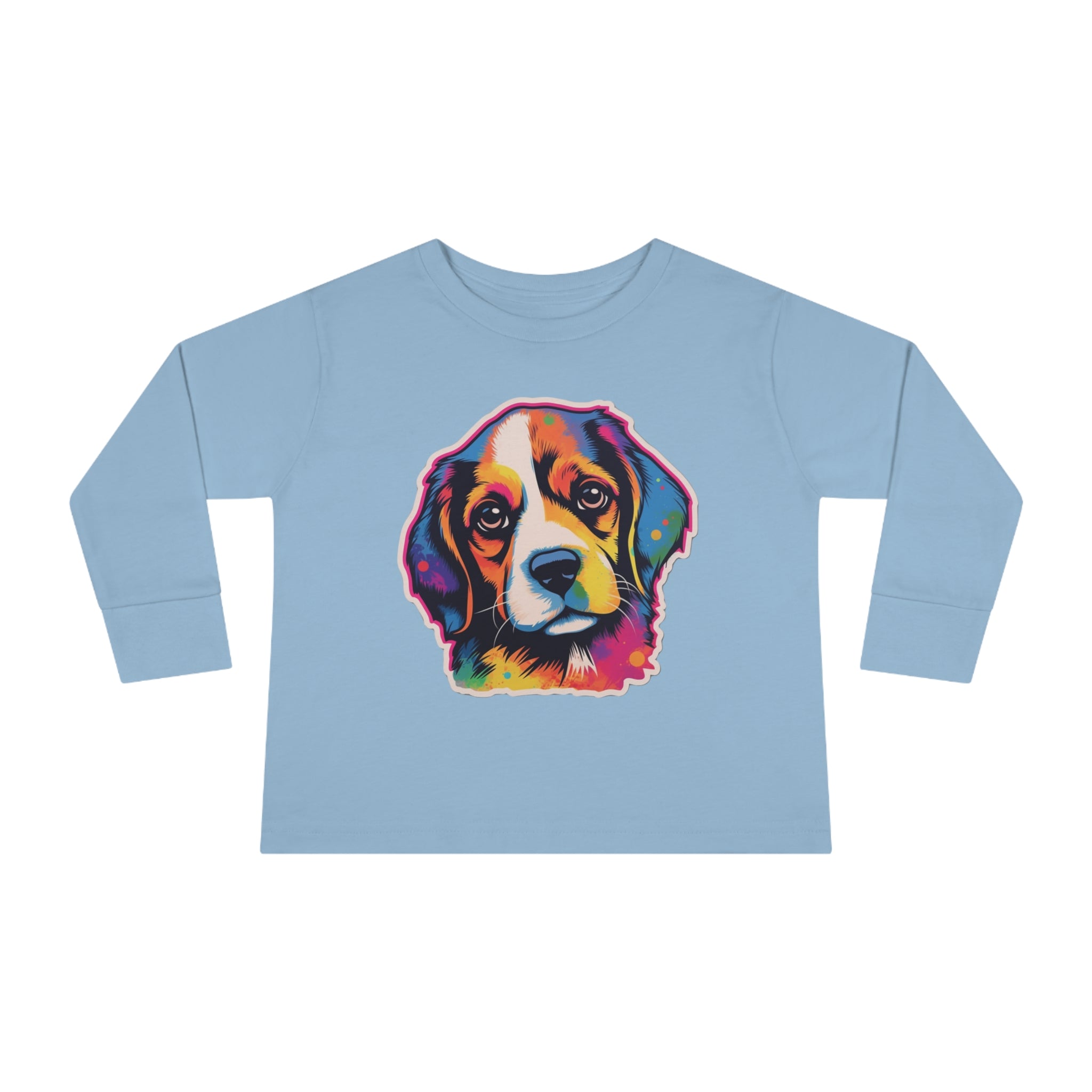 Toddler Long Sleeve Tee - Puppies 01