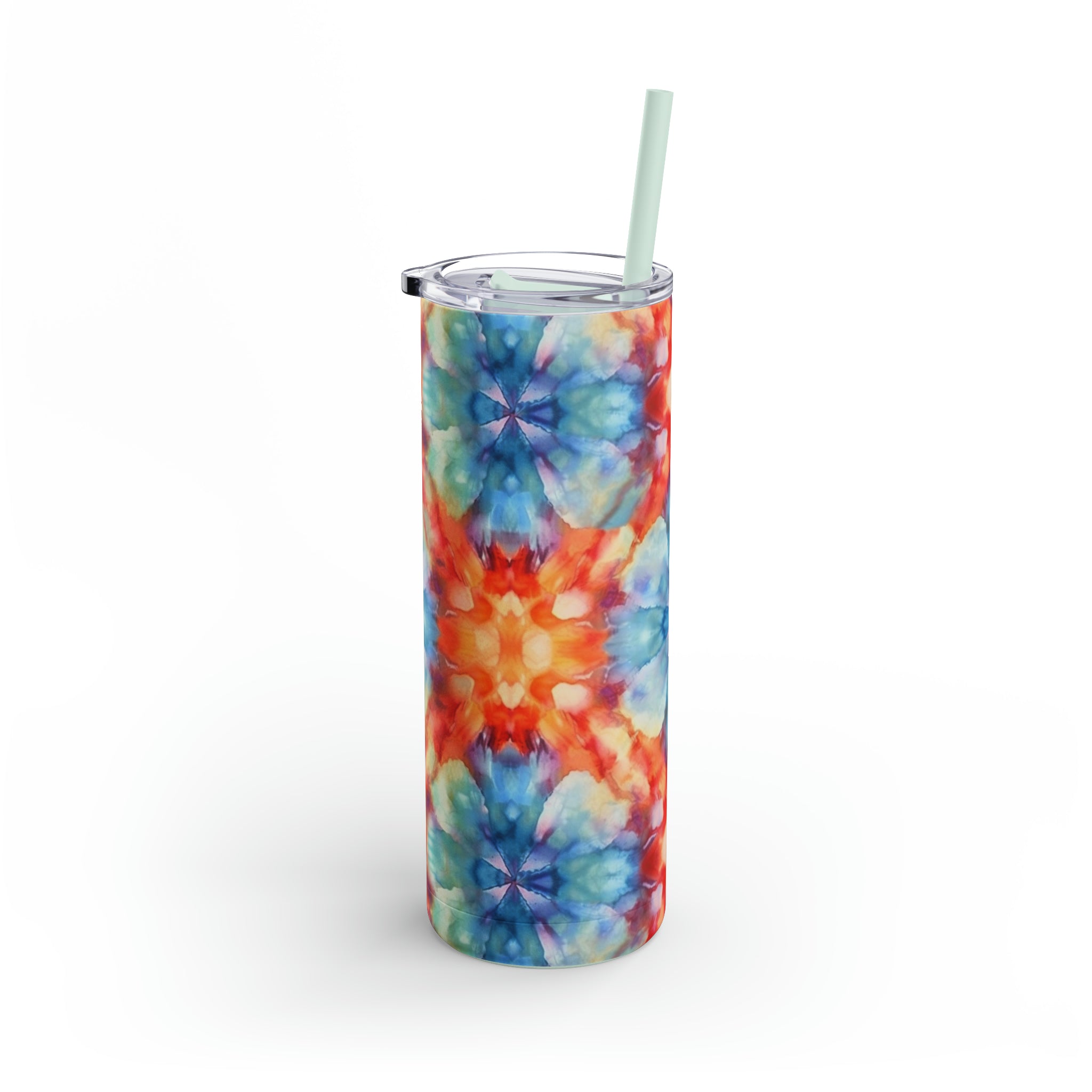 Maars Maker Skinny Matte Tumbler, 20oz - Tie Dye, Abstract Designs 03