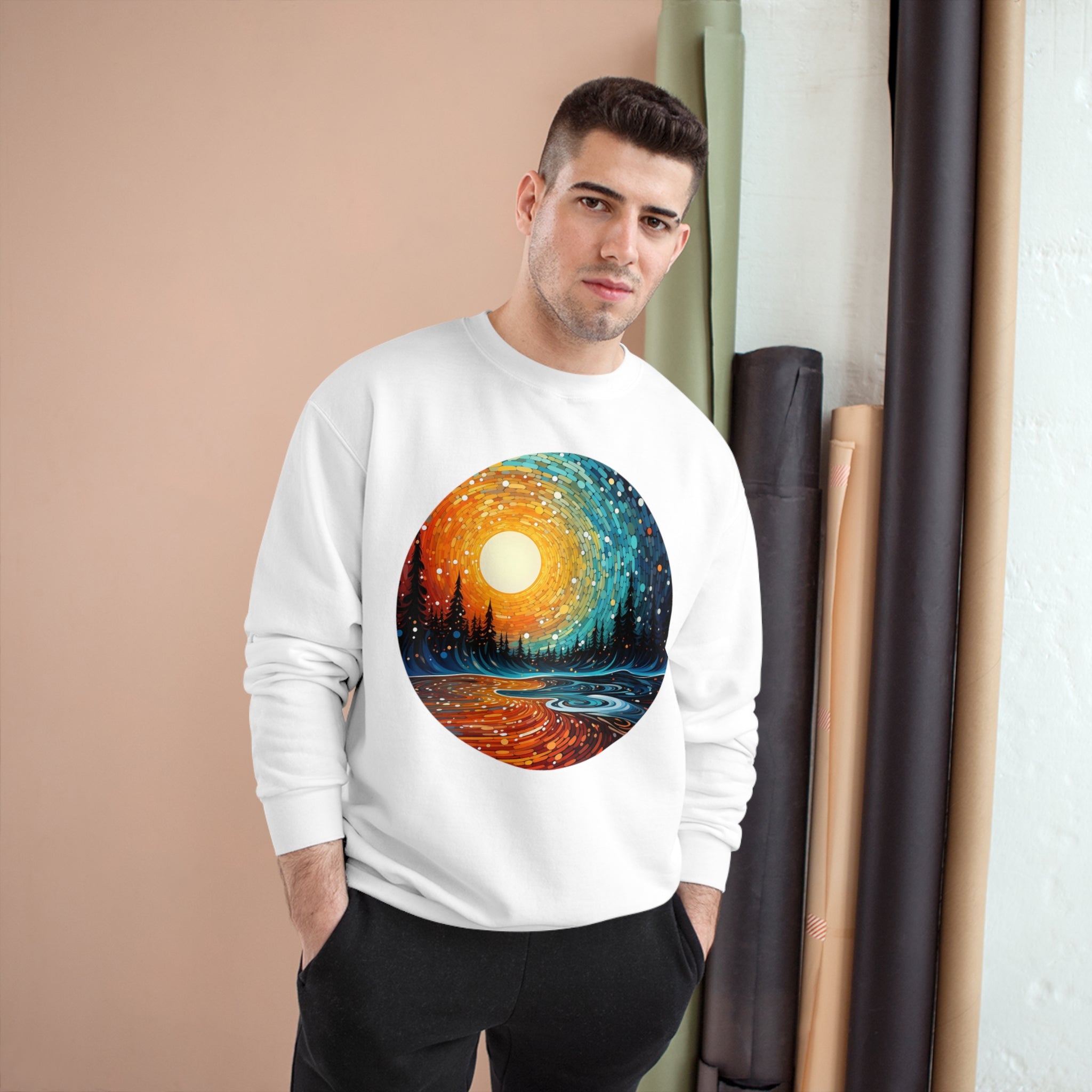 Champion Sweatshirt - Abstract Designs 04