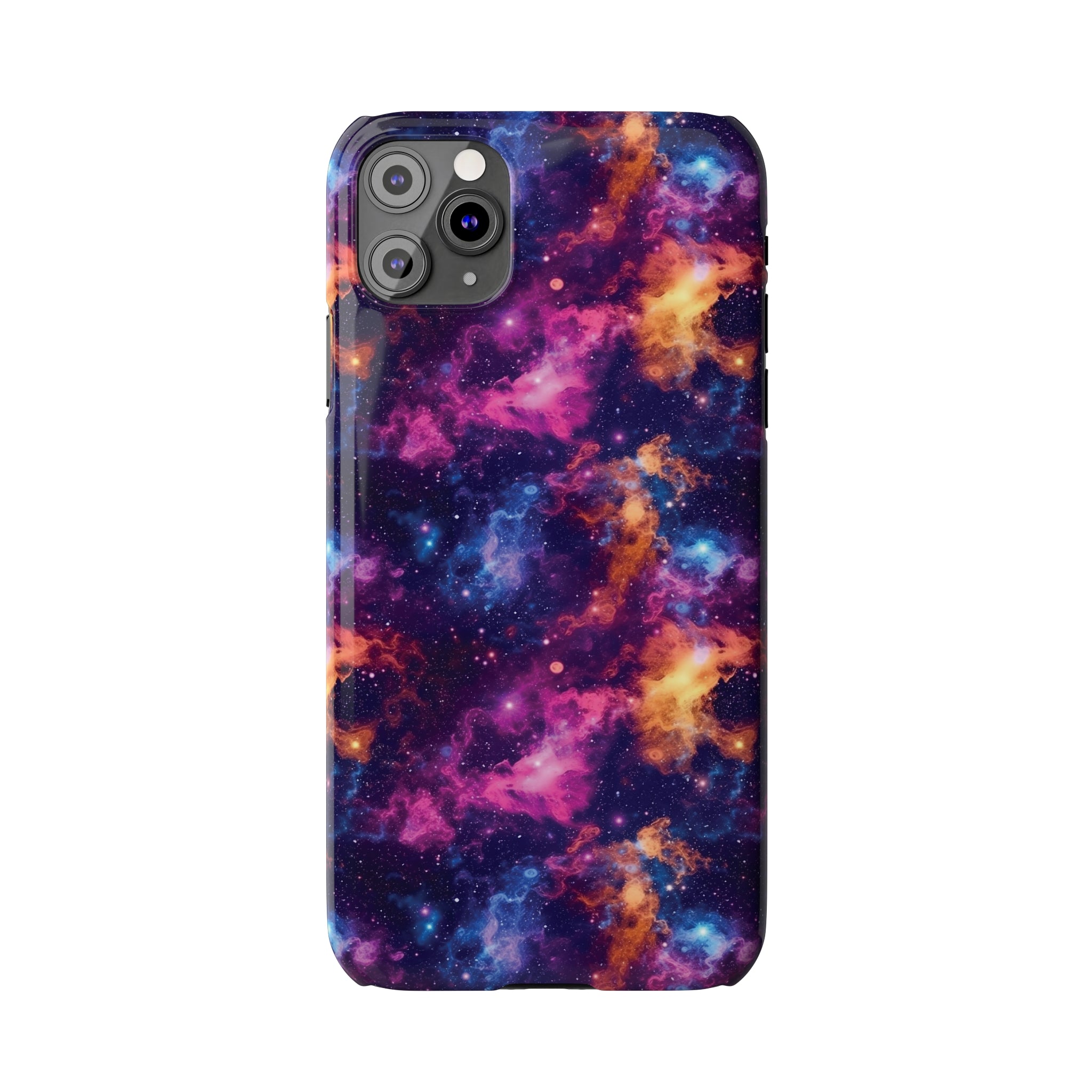 Slim Phone Cases (AOP) - Seamless Fantasy Galaxies 06