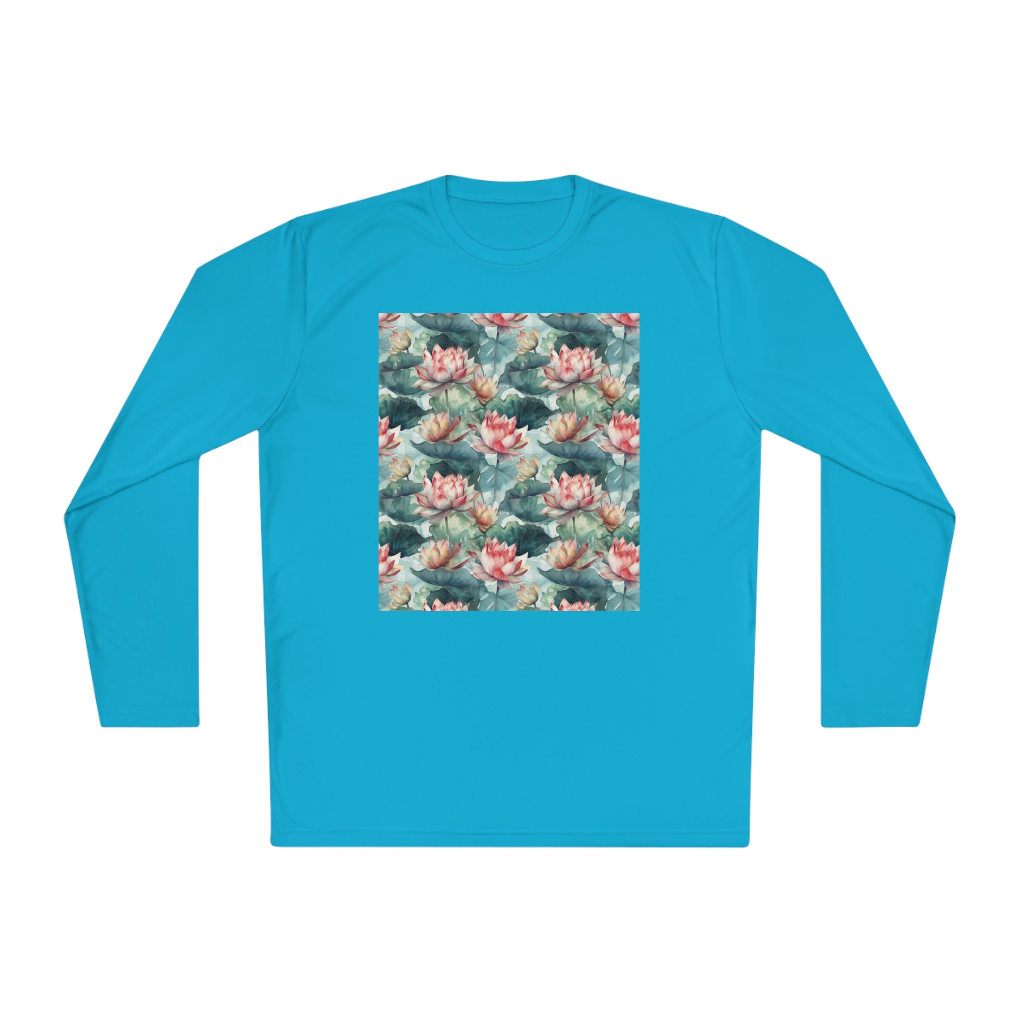 Unisex Lightweight Long Sleeve Tee (AOP) - Abstract Designs 13