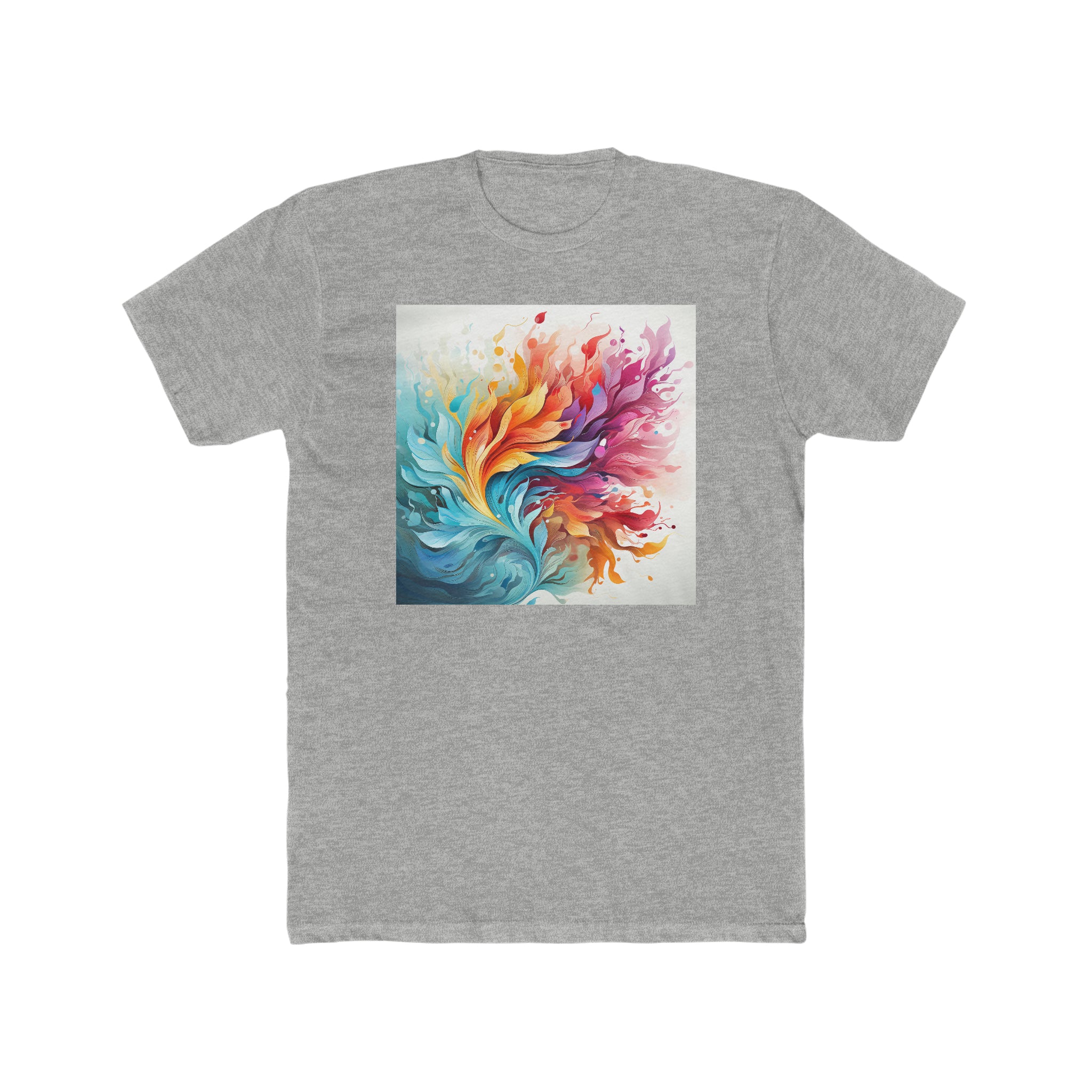 Men's Cotton Crew Tee - Vector Art Design 27