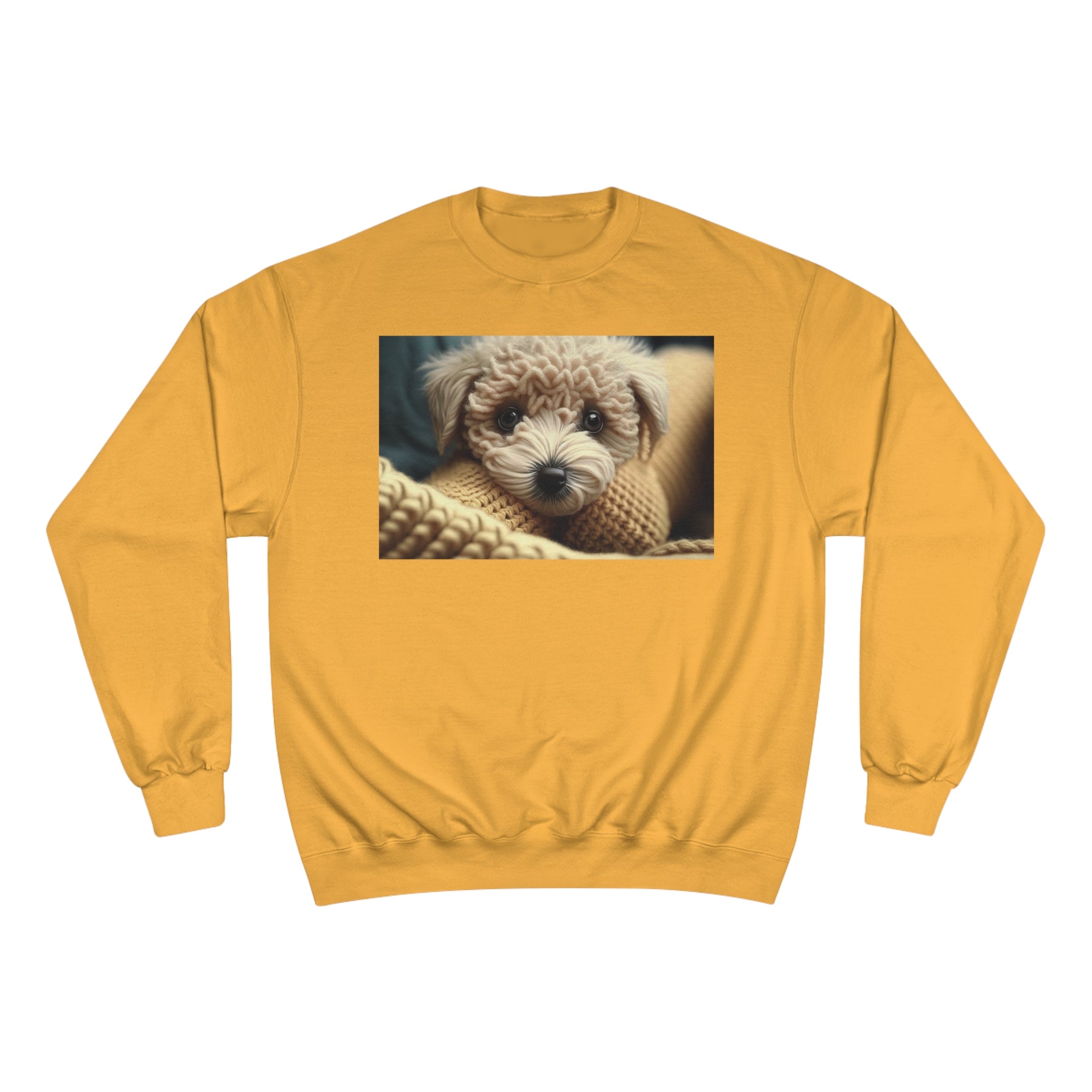 Champion Sweatshirt - Knit Animals, Puppy