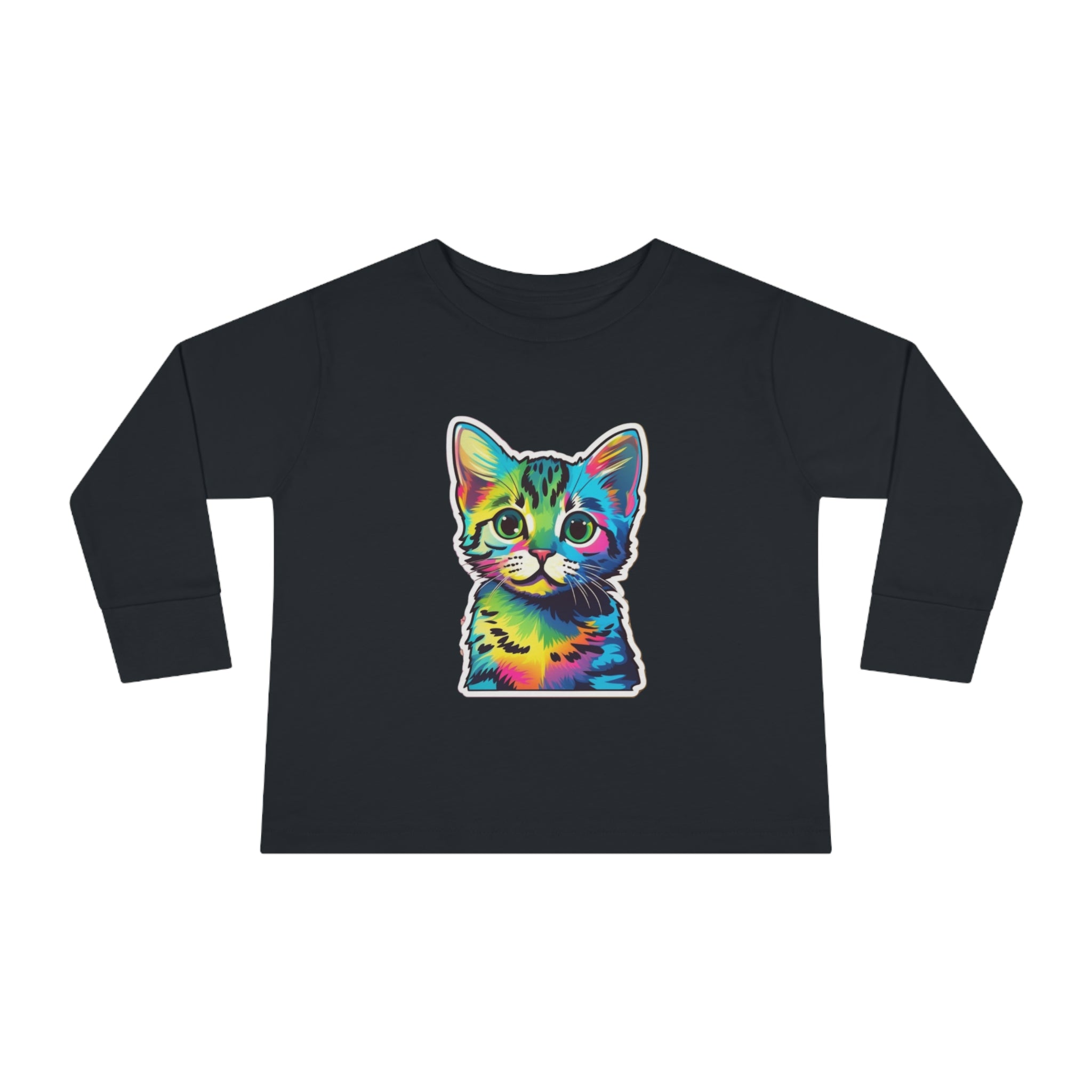 Toddler Long Sleeve Tee - Kittens 06