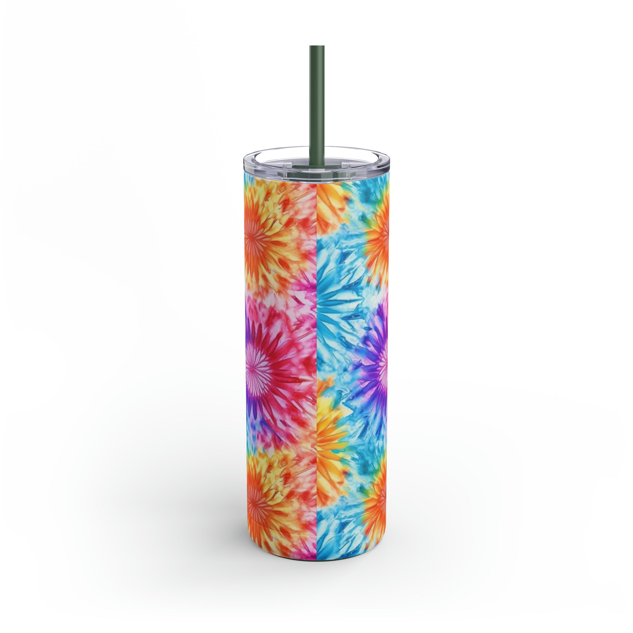 Maars Maker Skinny Matte Tumbler, 20oz - Tie Dye, Abstract Designs 02