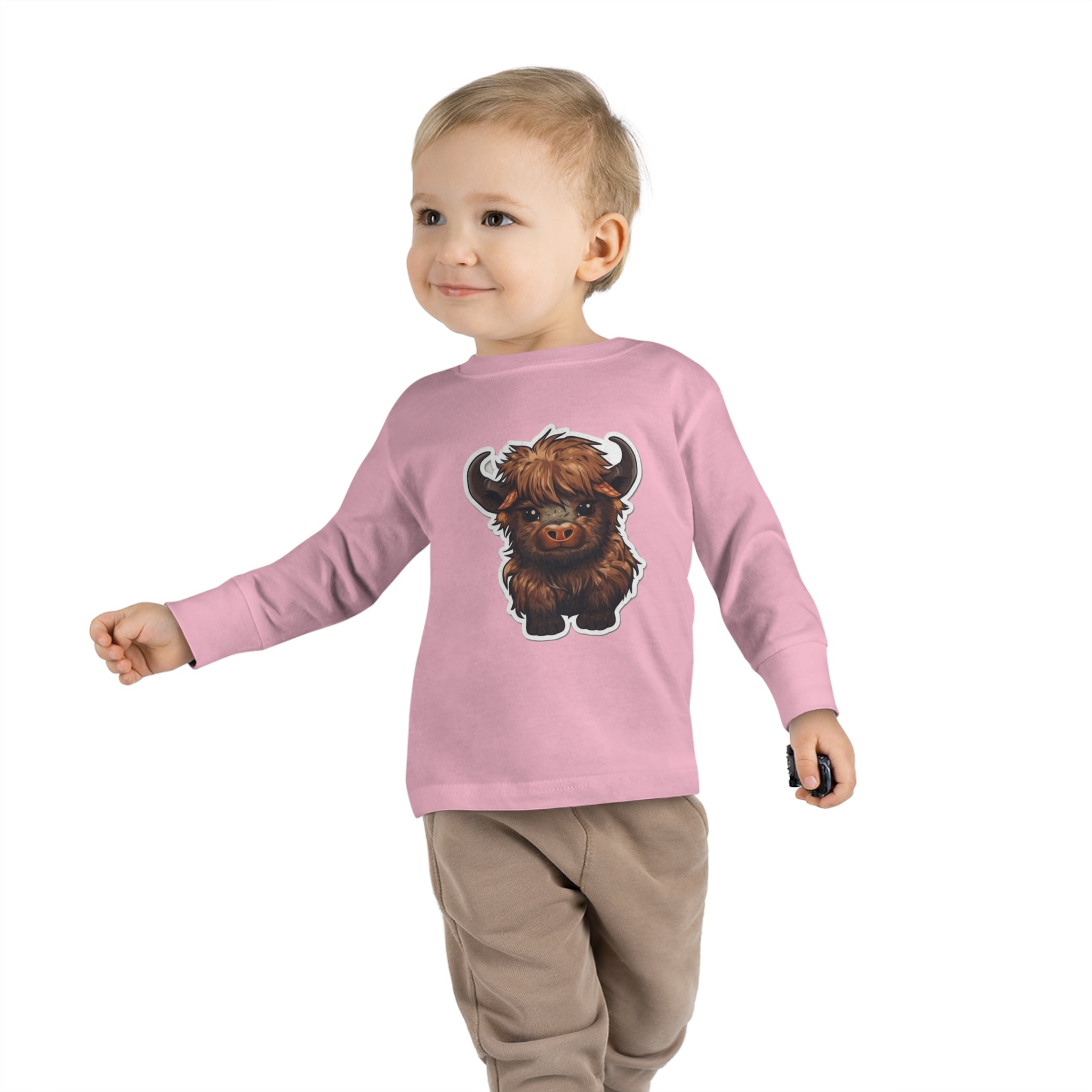 Toddler Long Sleeve Tee - Yak Calf