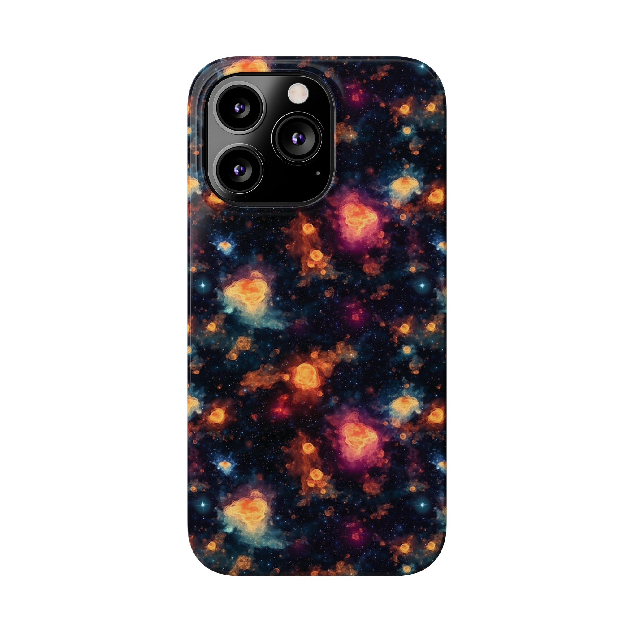 Slim Phone Cases (AOP) - Seamless Fantasy Galaxies 07