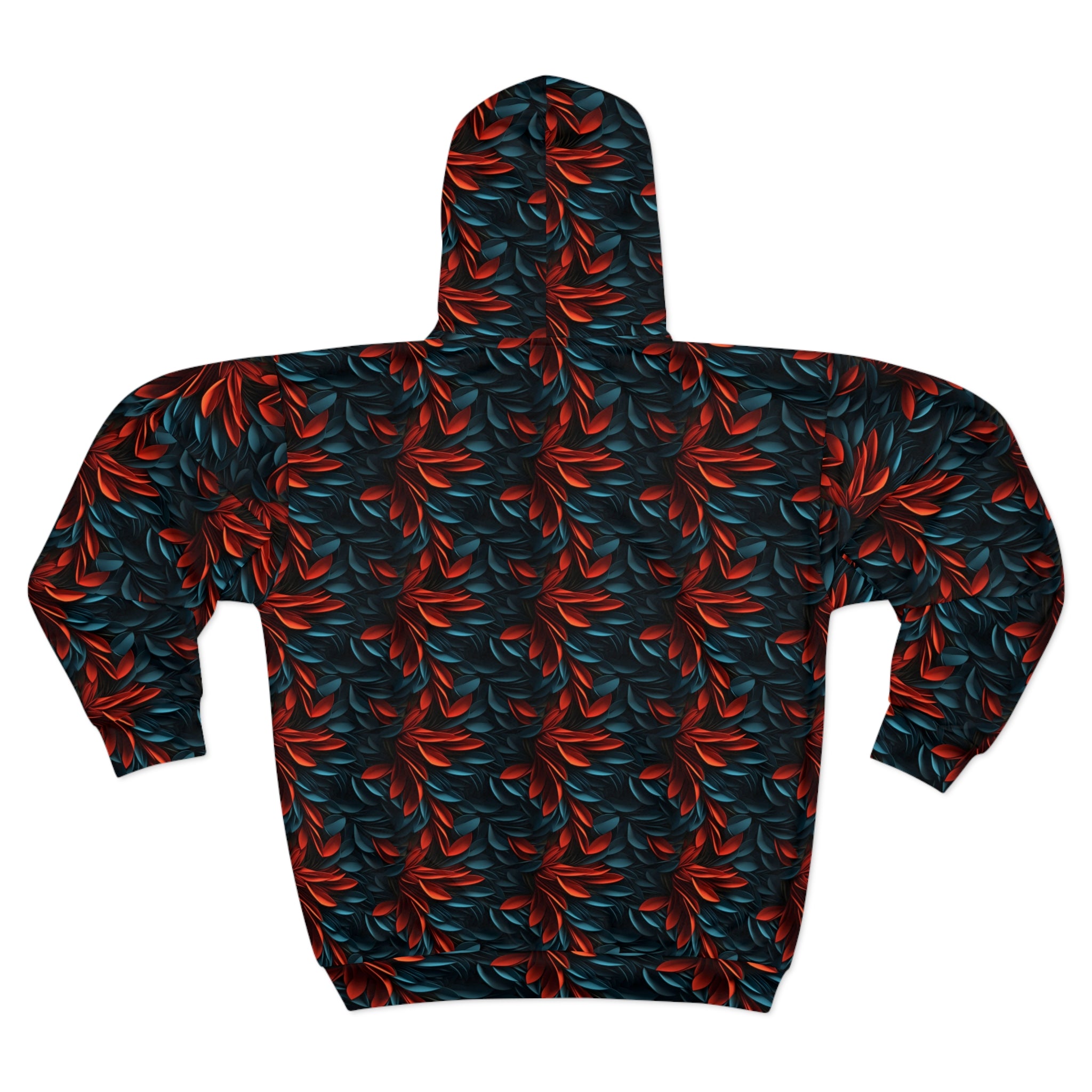 Unisex Zip Hoodie (AOP) - Vibrant Designs 04