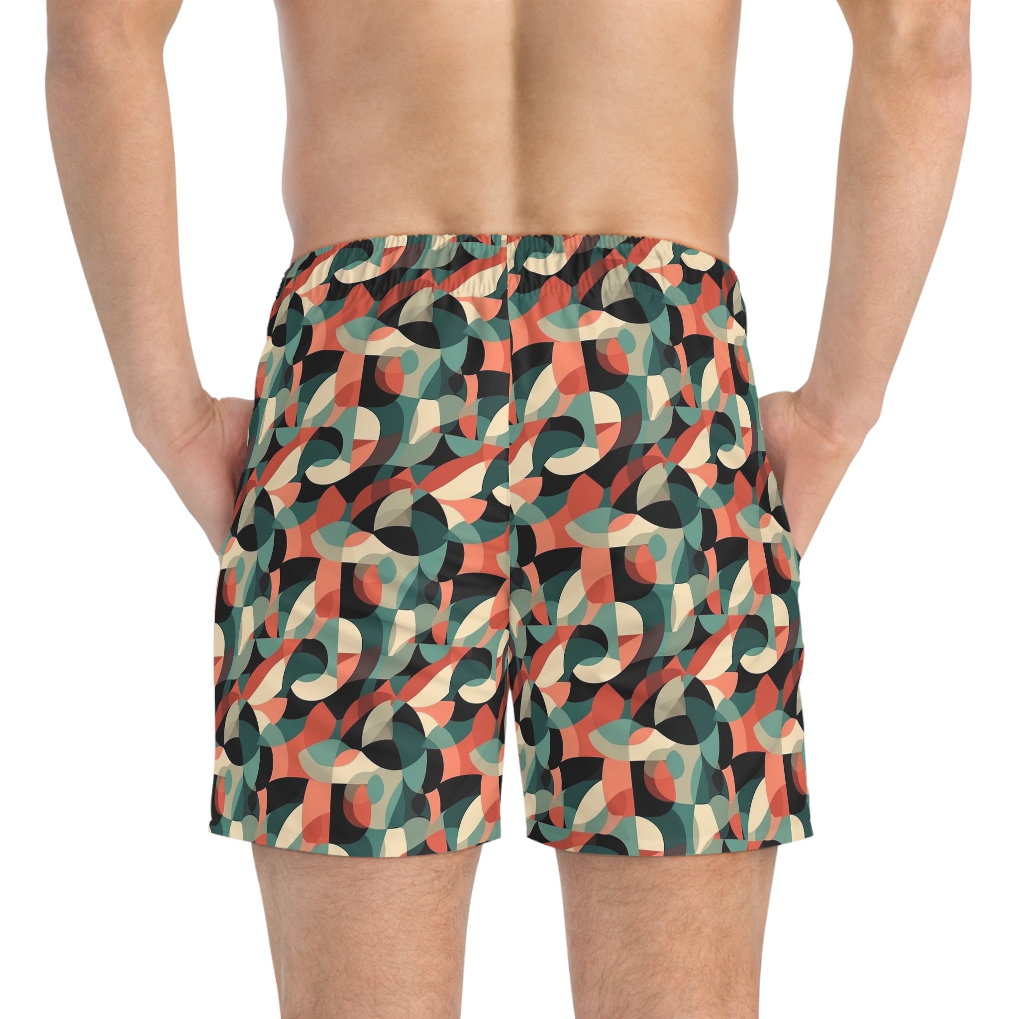 Swim Trunks (AOP) - Seamless Abstract Designs 04