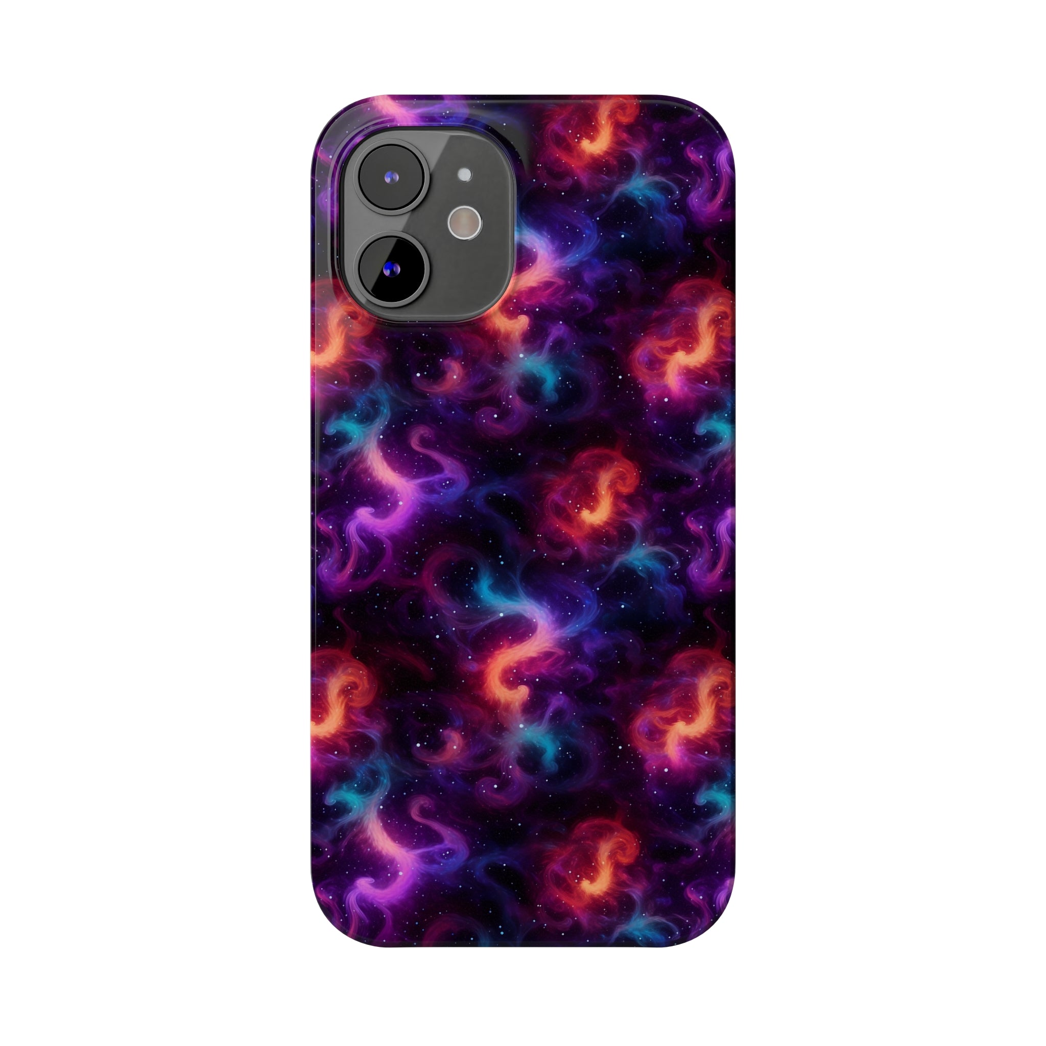 Slim Phone Cases (AOP) - Seamless Fantasy Galaxies 05