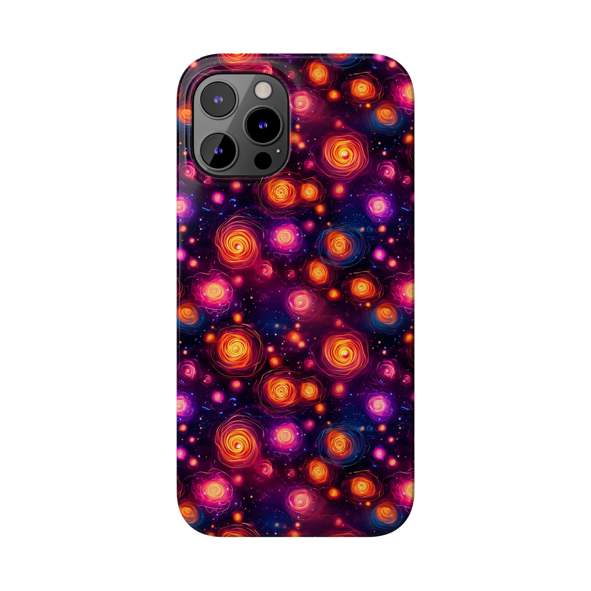 Slim Phone Cases (AOP) - Seamless Fantasy Galaxies 11